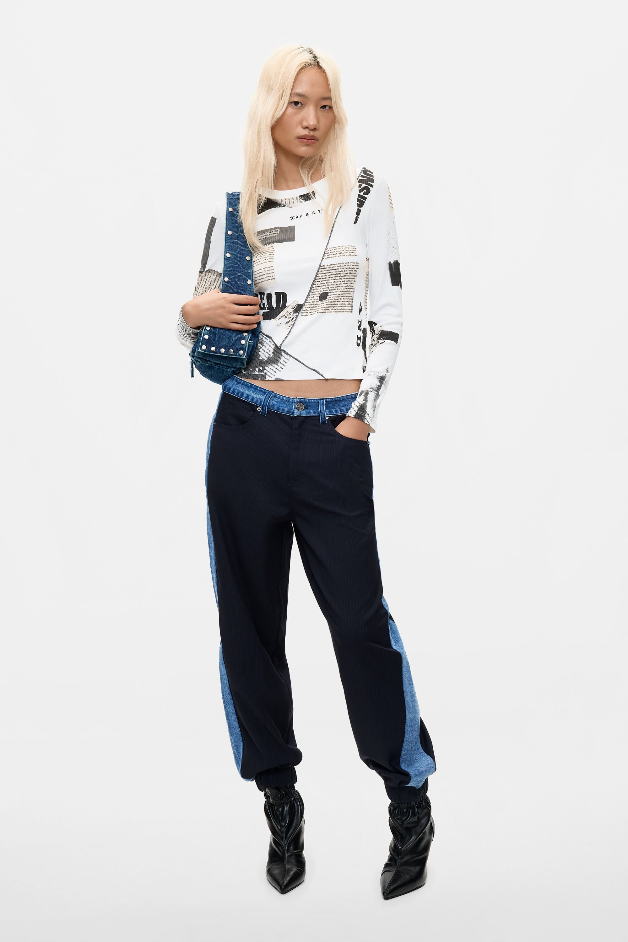 Desigual Joggingbroek Contrast