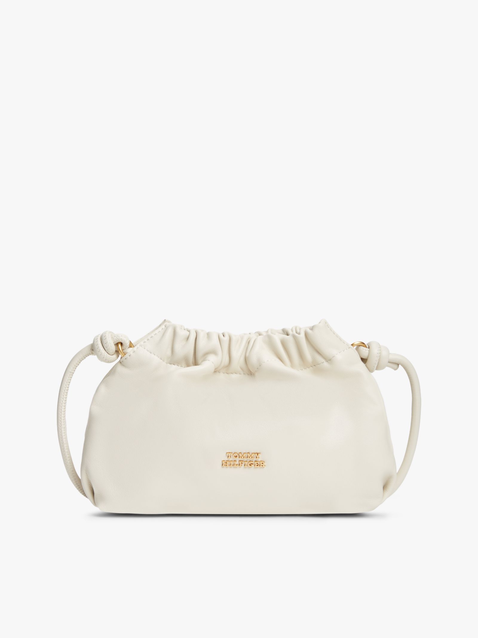 Tommy Hilfiger Crossbodytas van zacht leer
