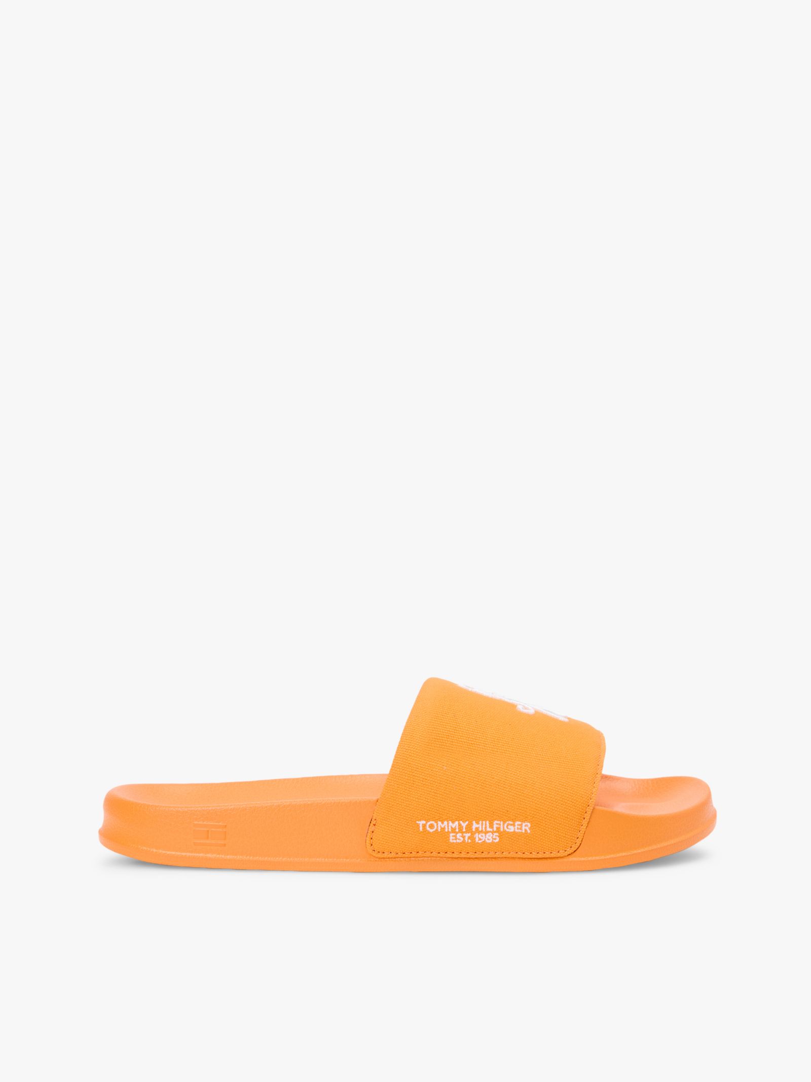Tommy Hilfiger Canvas badslipper met geborduurd logo
