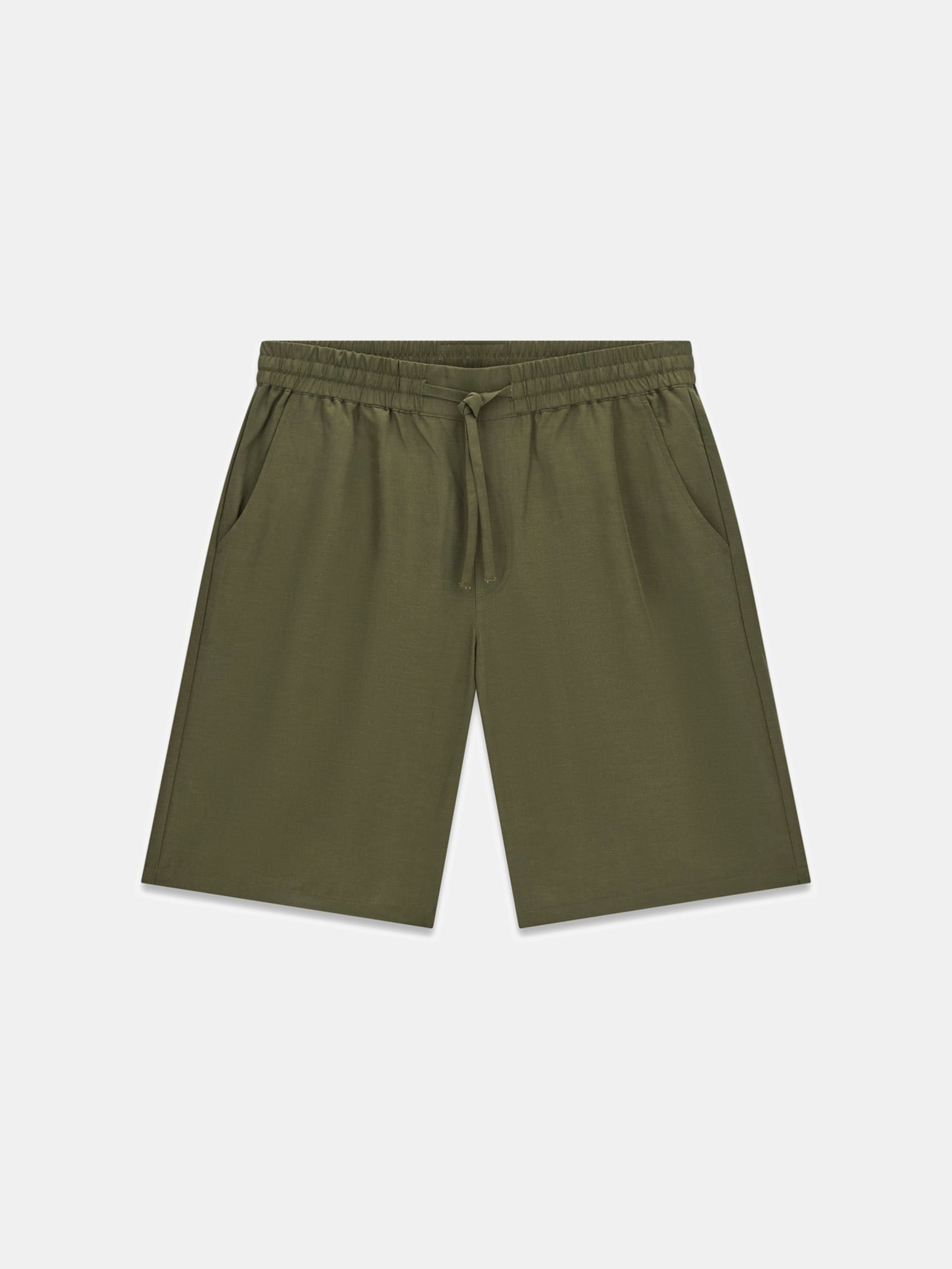 Guess Linnenmix Shorts in beige