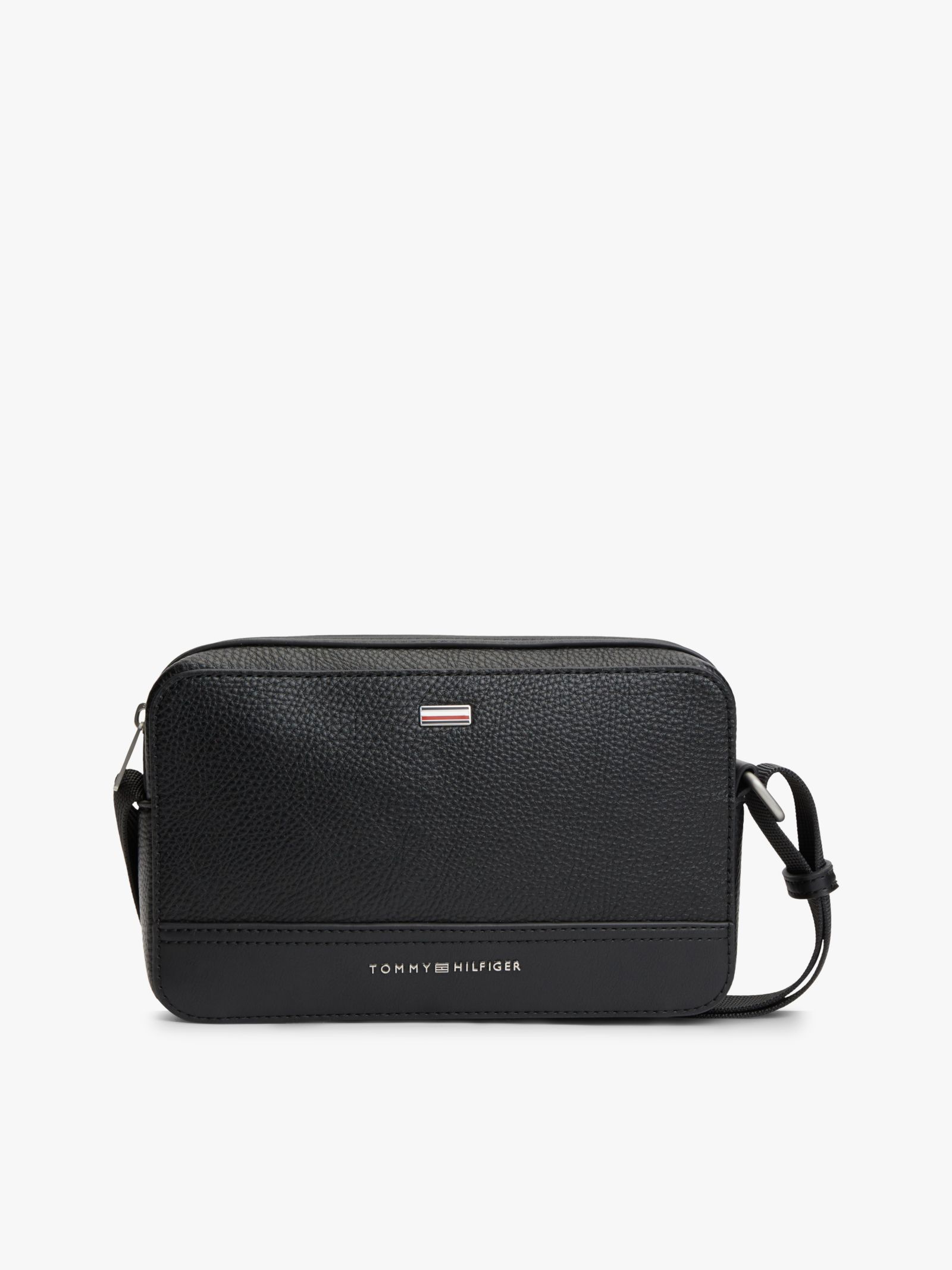 Tommy Hilfiger crossbody reportertas met Signature Hardware