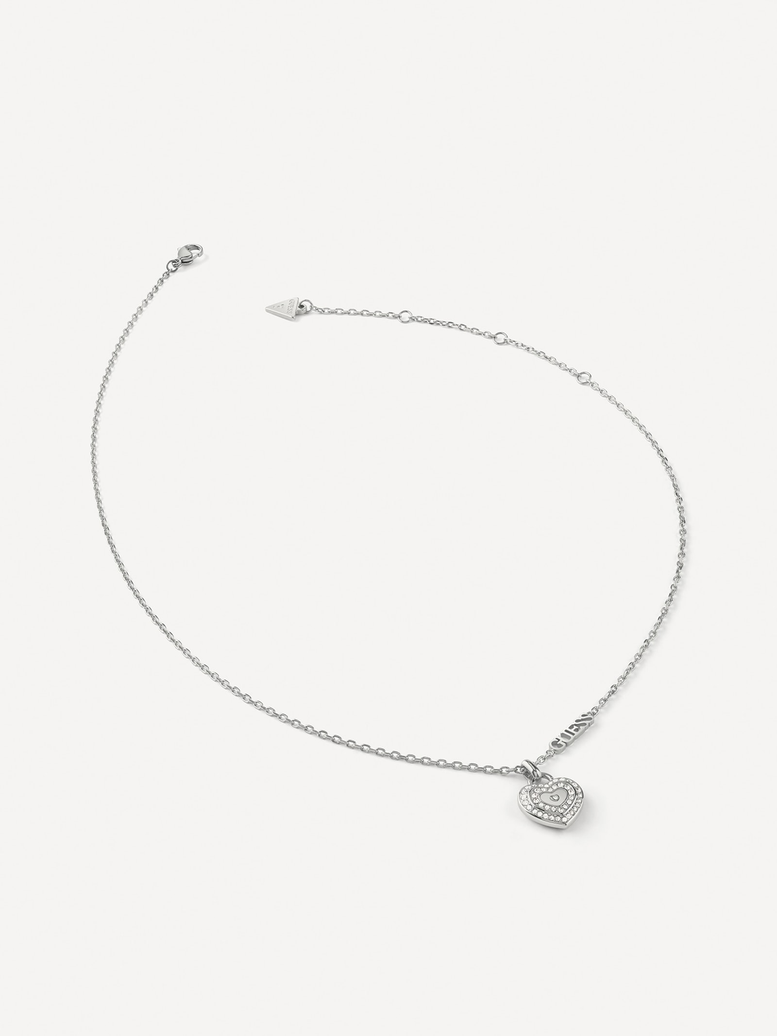 Guess Amami Lange Halsketting in zilver