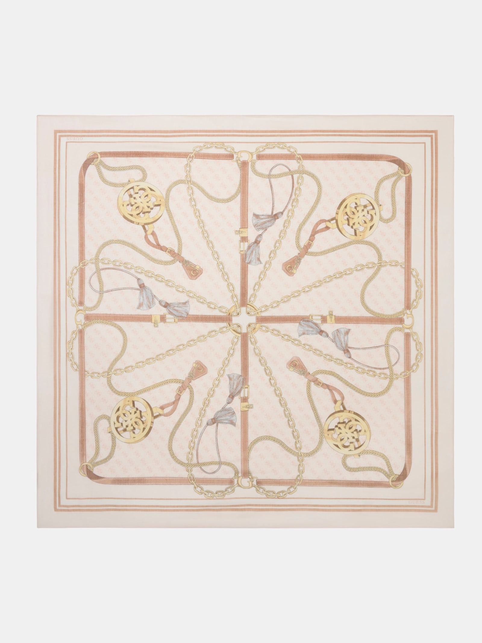 Guess 4G Bedrukt Kefiah in beige