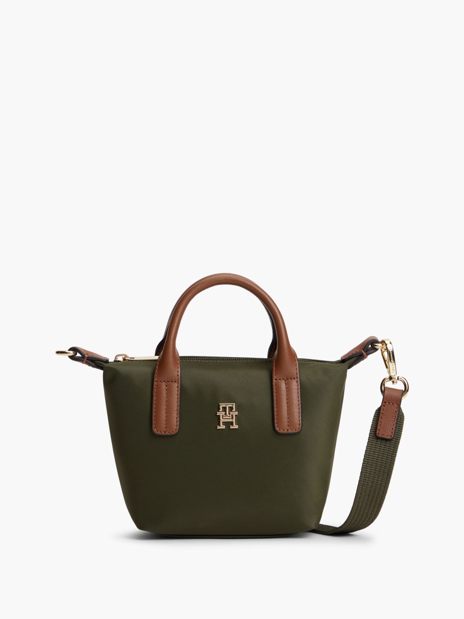 Tommy Hilfiger Popette crossbody shopper in groen