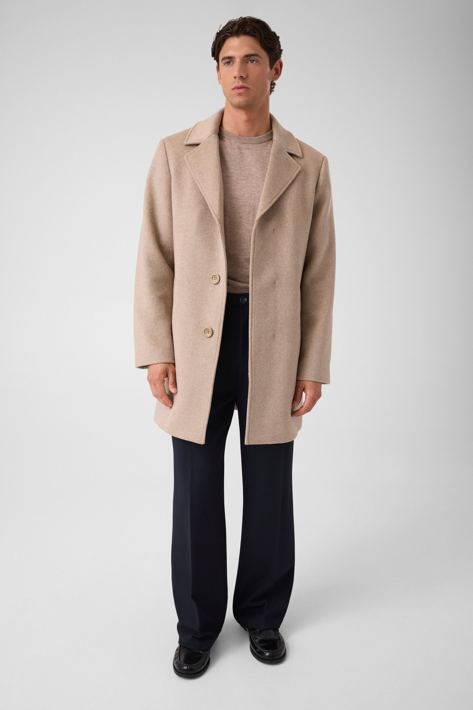 Guess Wollen Mantel for men in beige