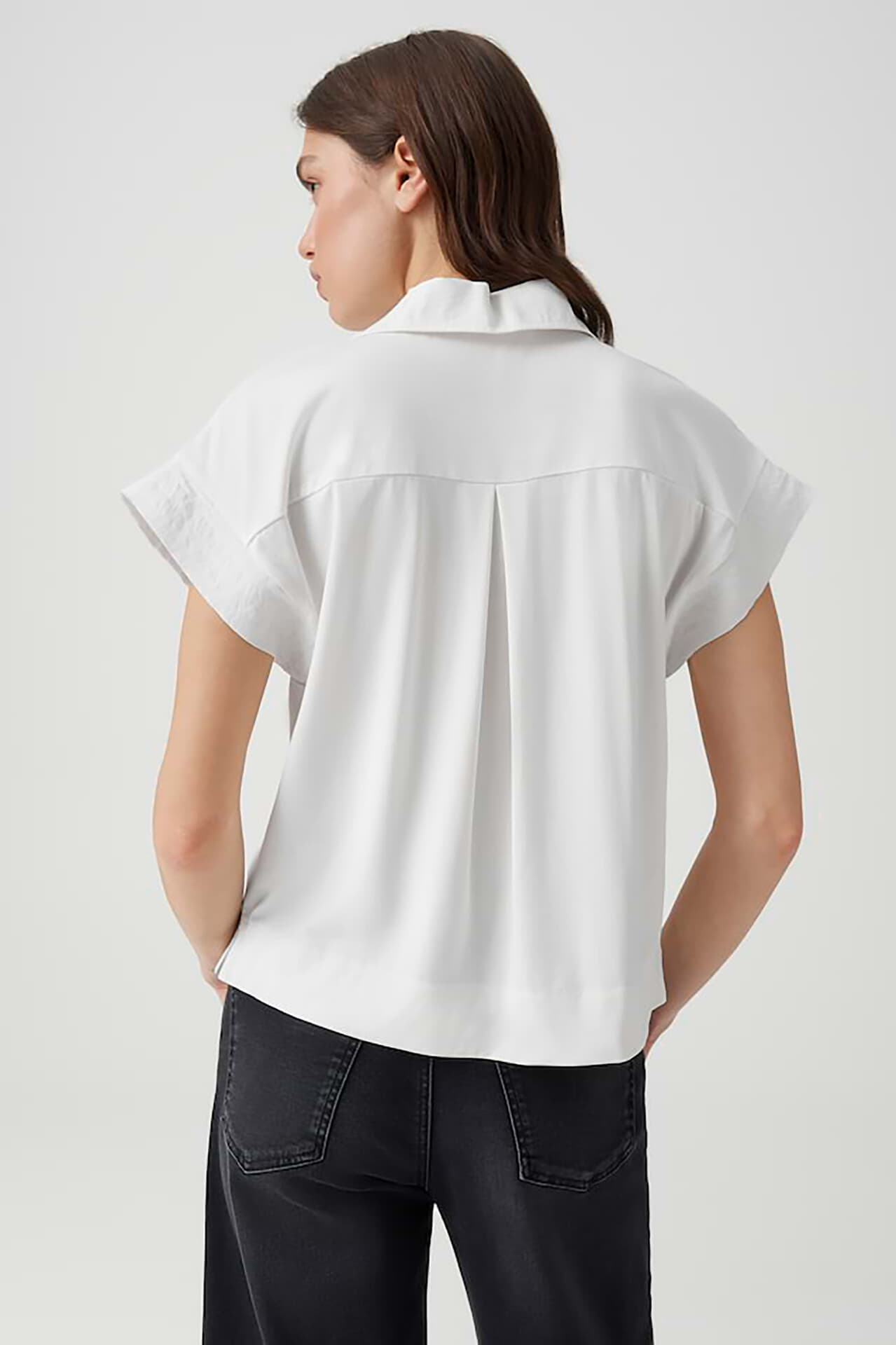 Opus Blouseshirt Sinula Crème dames
