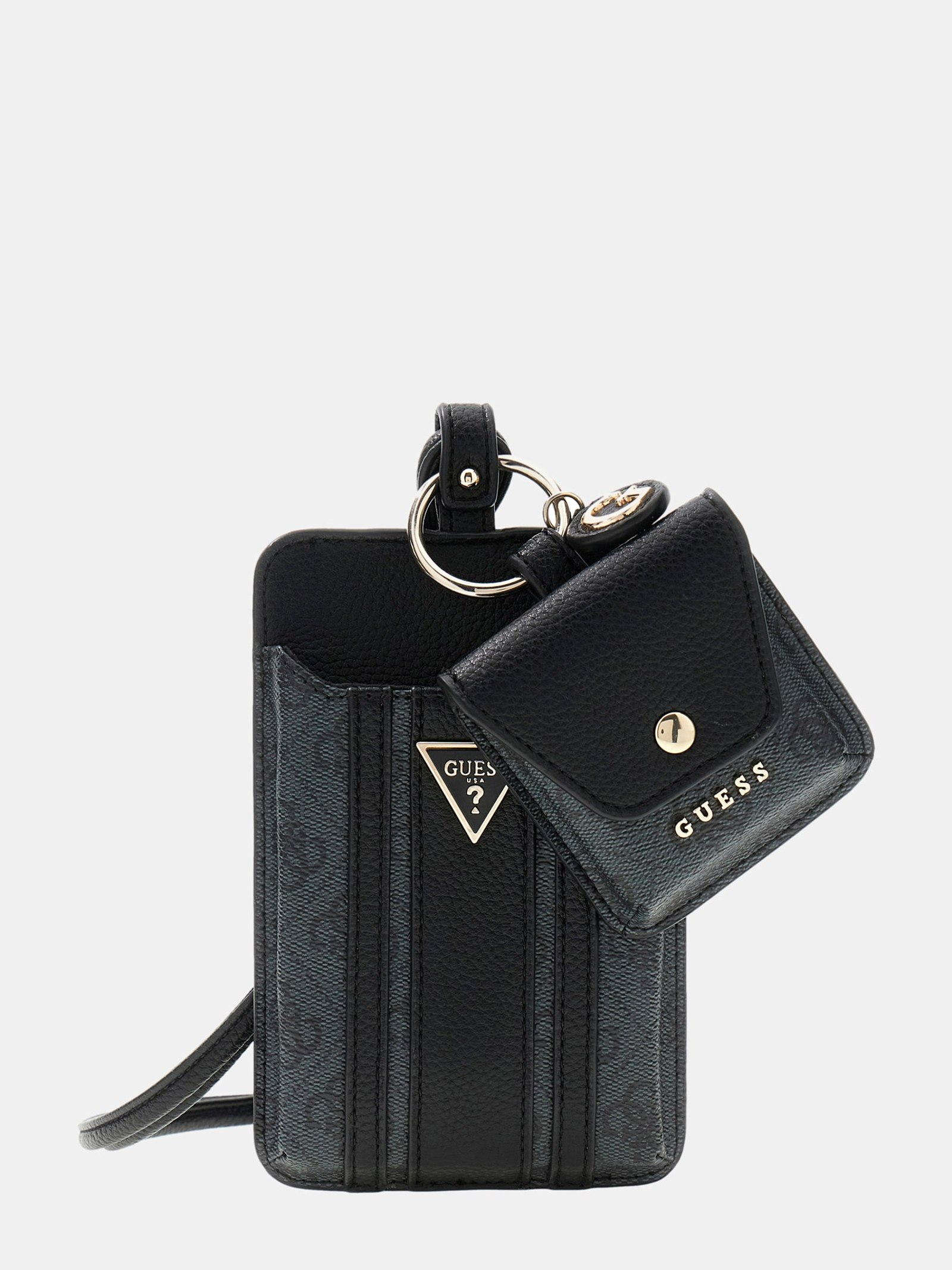 Guess Noelle Telefoonhouder in zwart