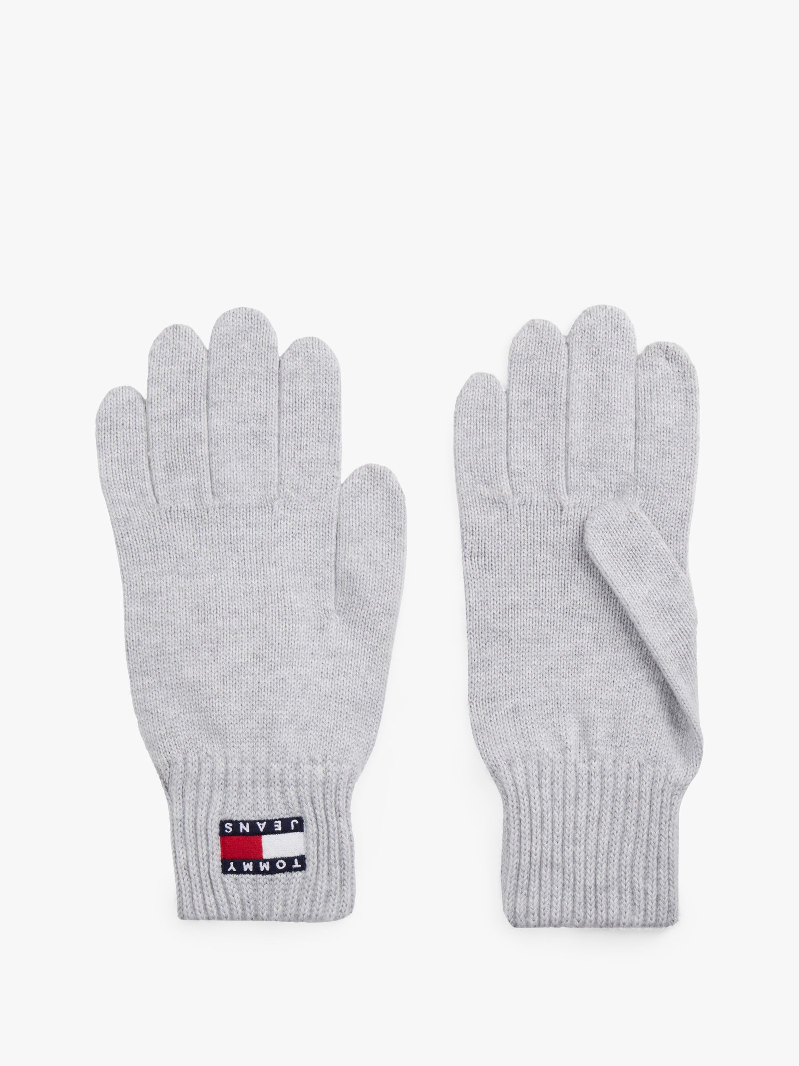 Tommy Jeans Heritage Handschoenen met logo in grijs