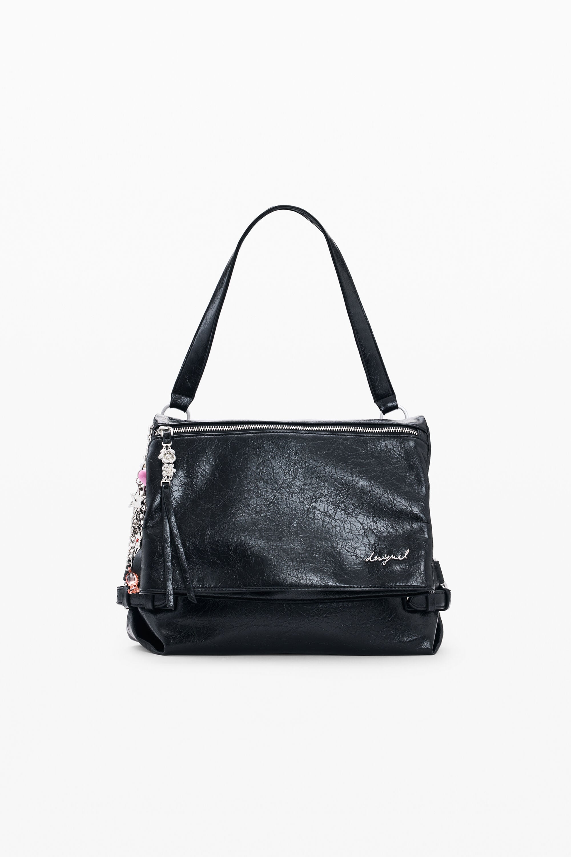 Desigual Middelgrote rugzak met leereffect