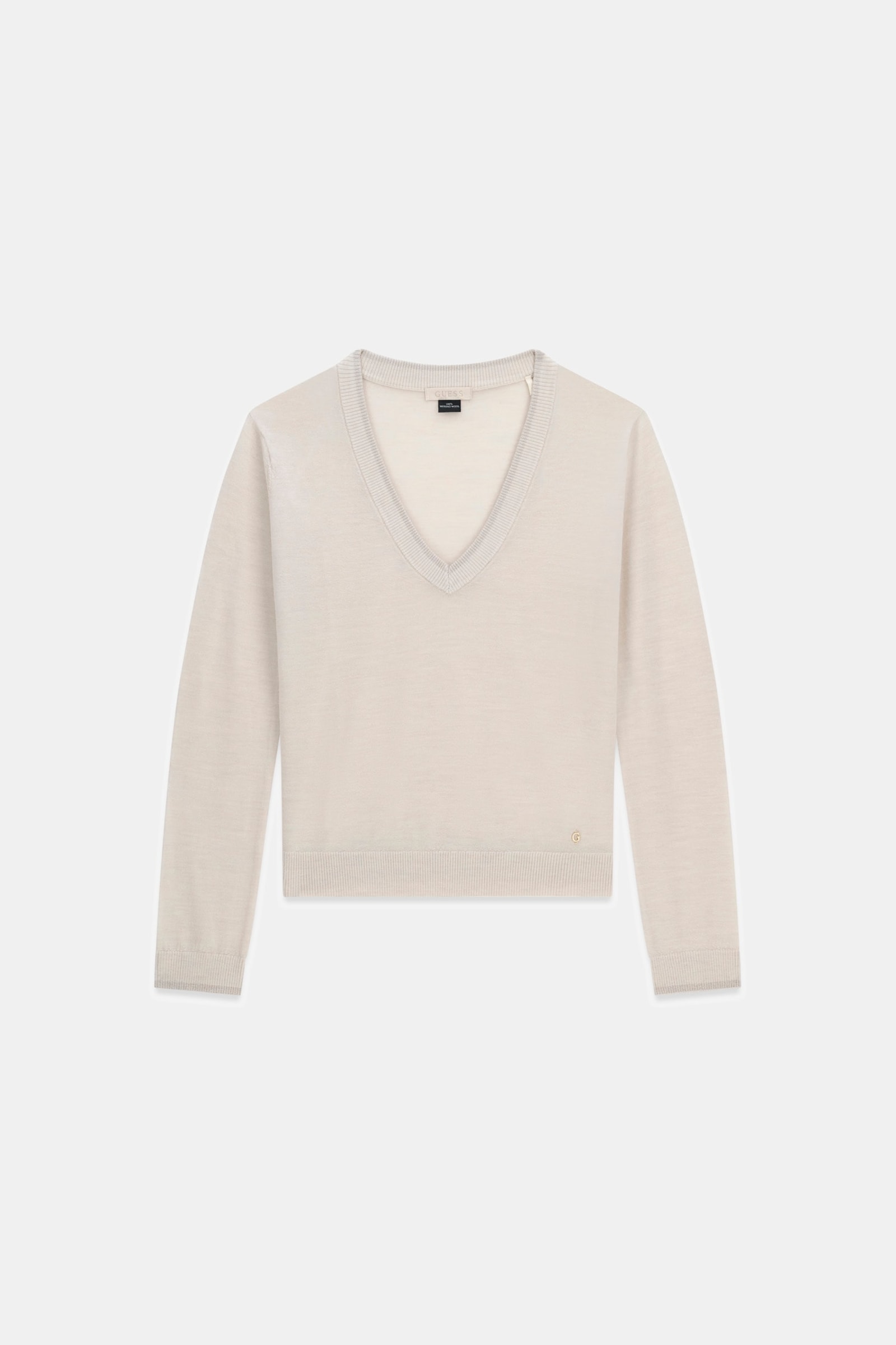 Guess Wollen Trui Met V-Hals