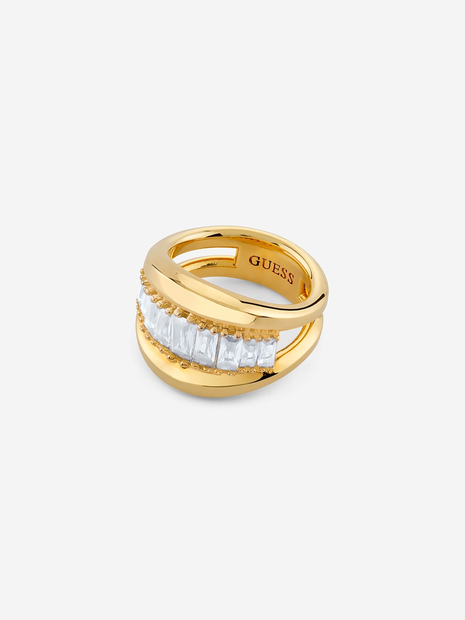 Guess Les Baguettes-Ring in goud