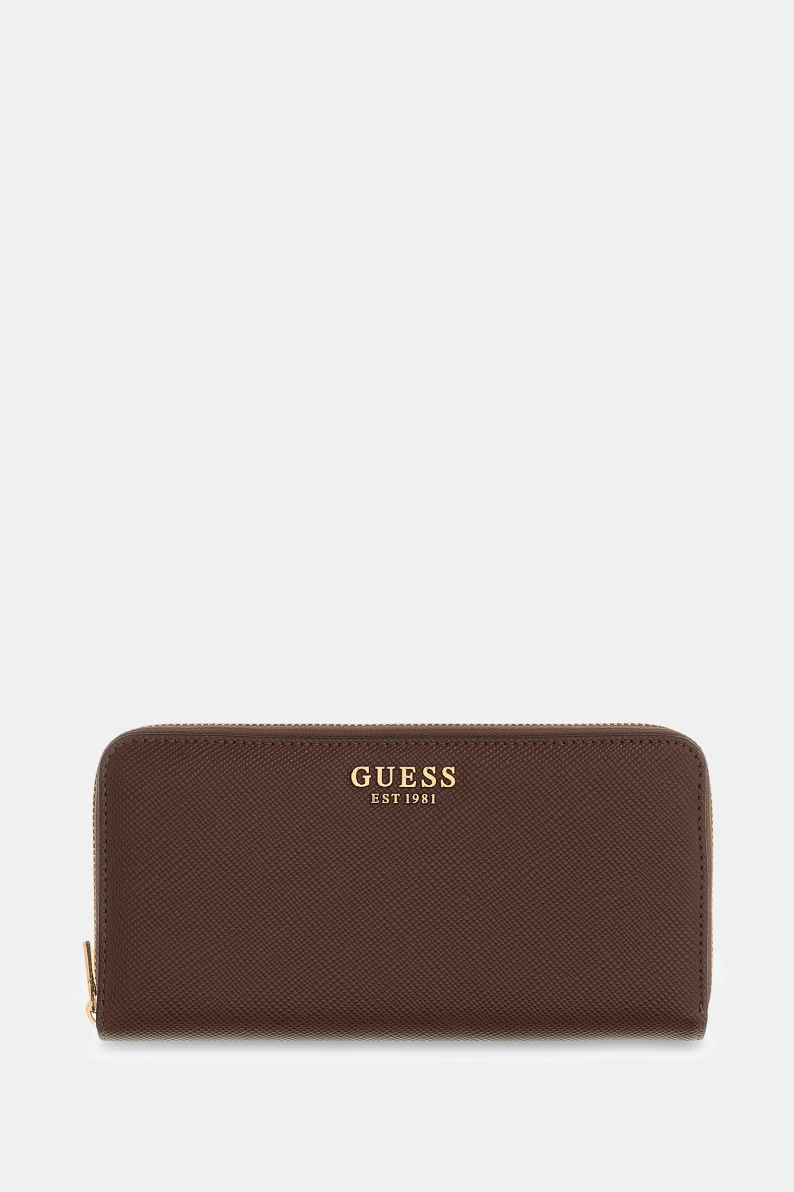 Guess Danielle Portemonnee Met Logo in bruin