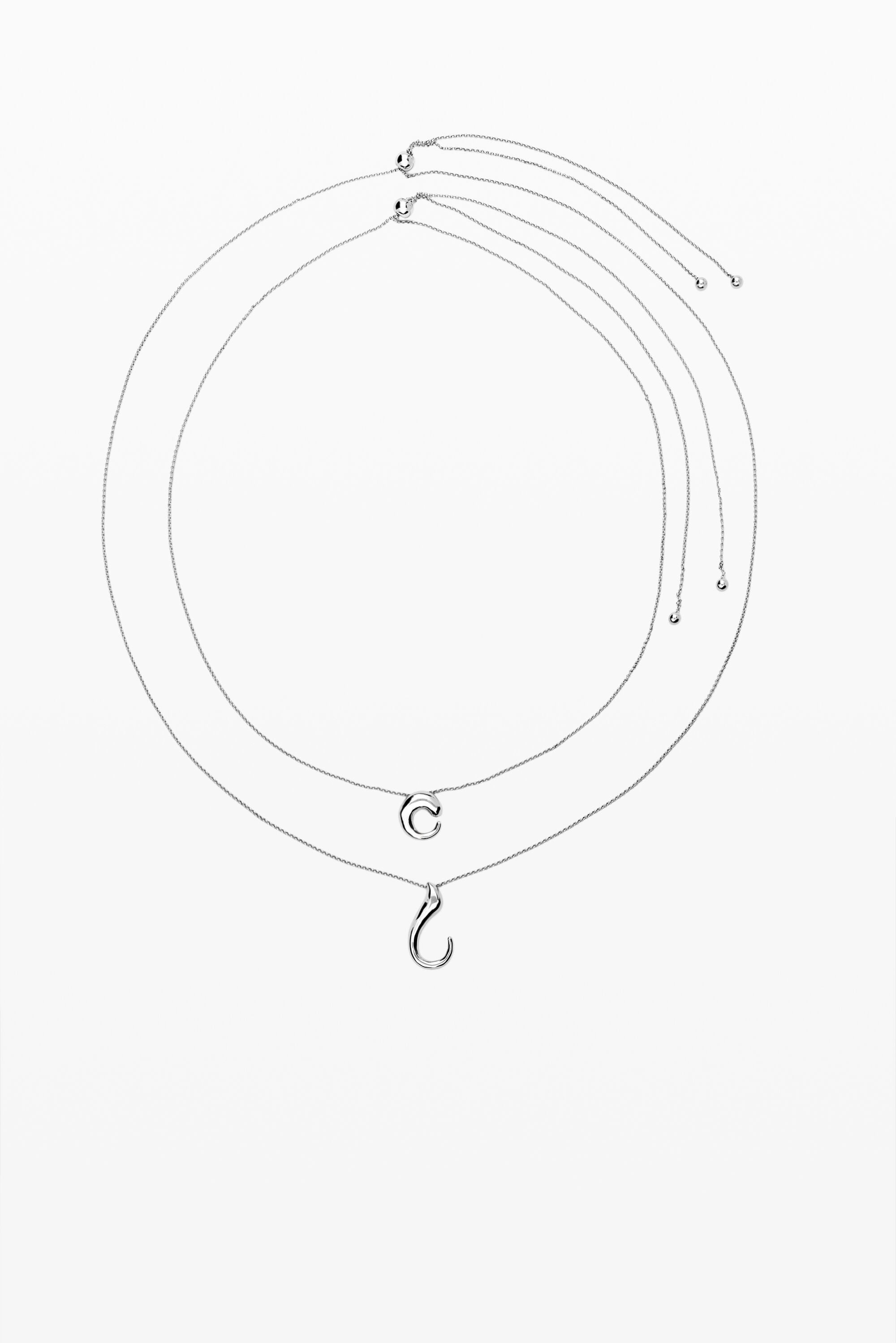 Desigual Hanger ketting zalio in zilver