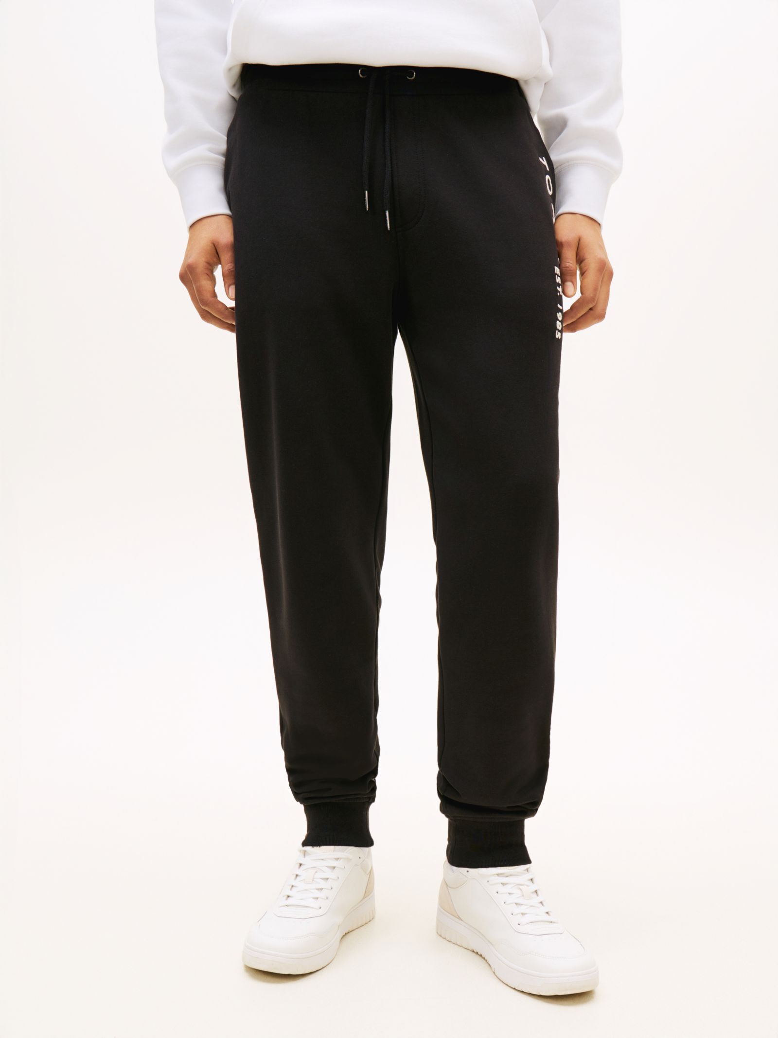 Tommy Hilfiger Terry Jogger met boorden en logo