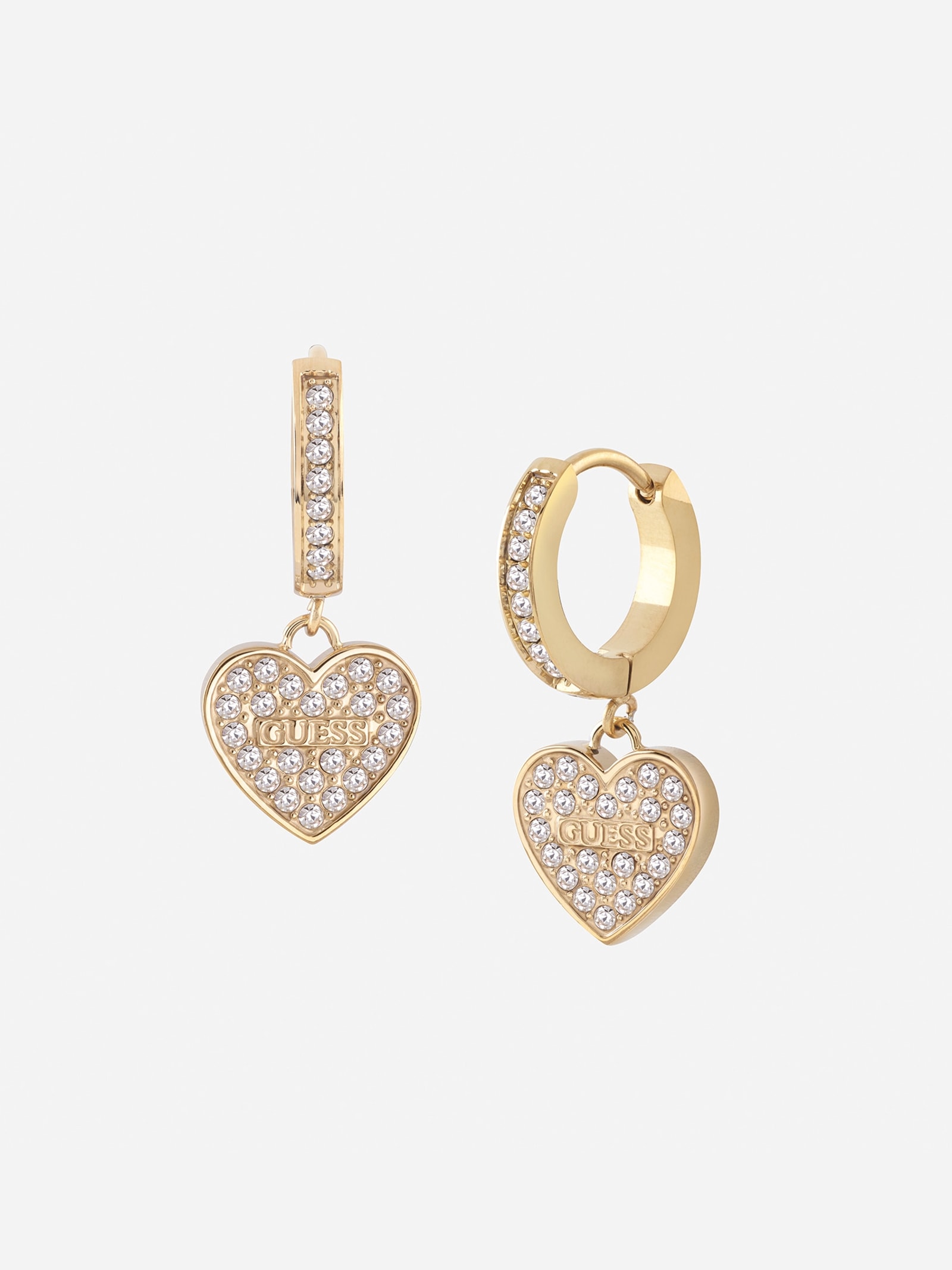 Guess Huggie Me Oorbellen in goud