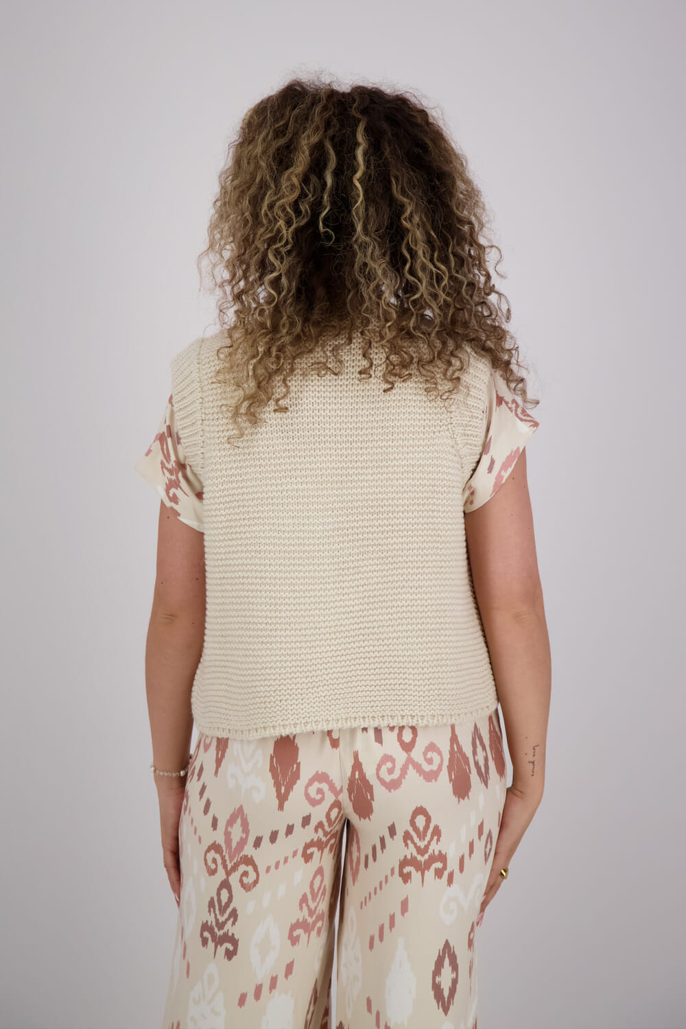 Bomont Gilet Legringo Off White dames