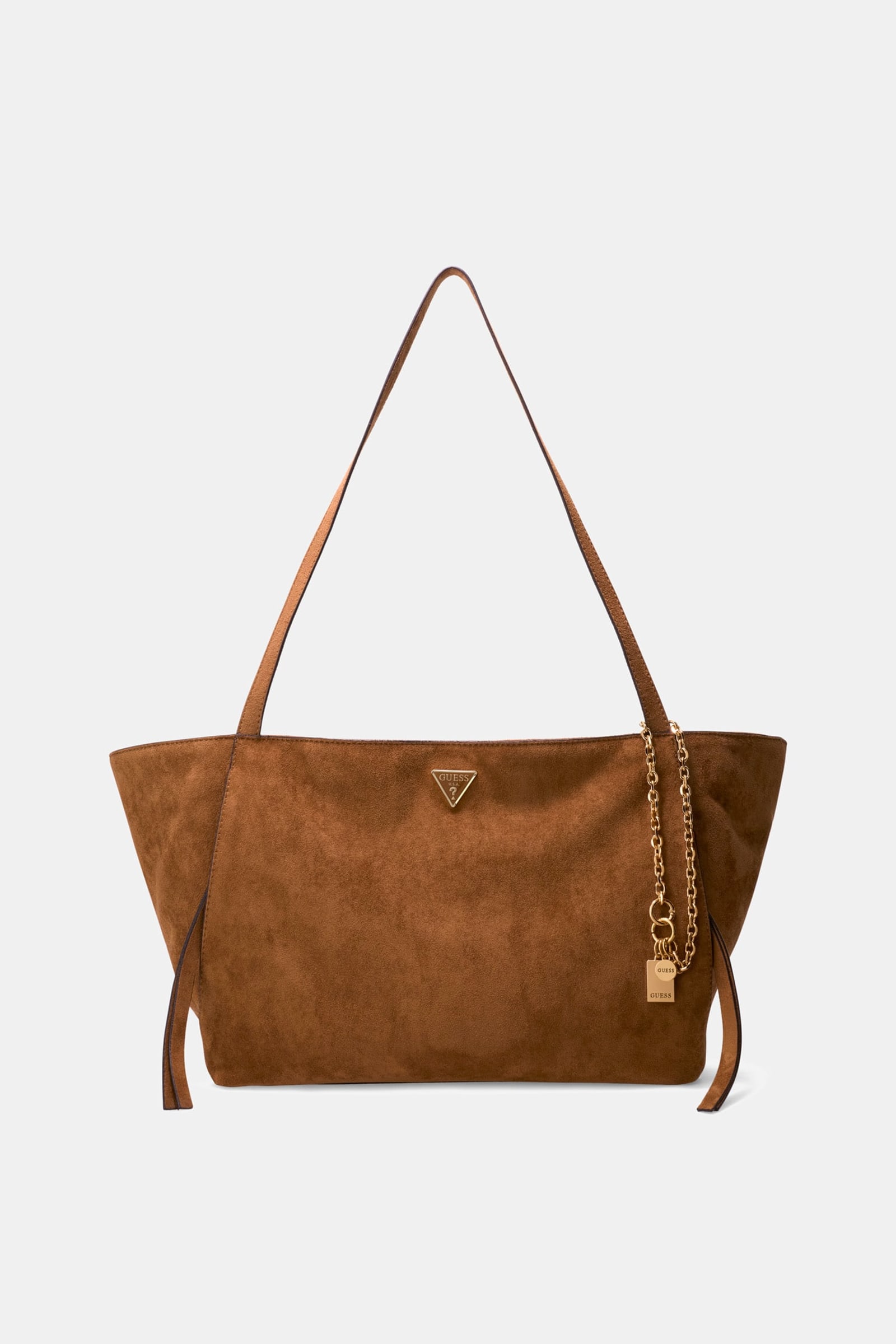 Guess Devon Tote Tas in bruin