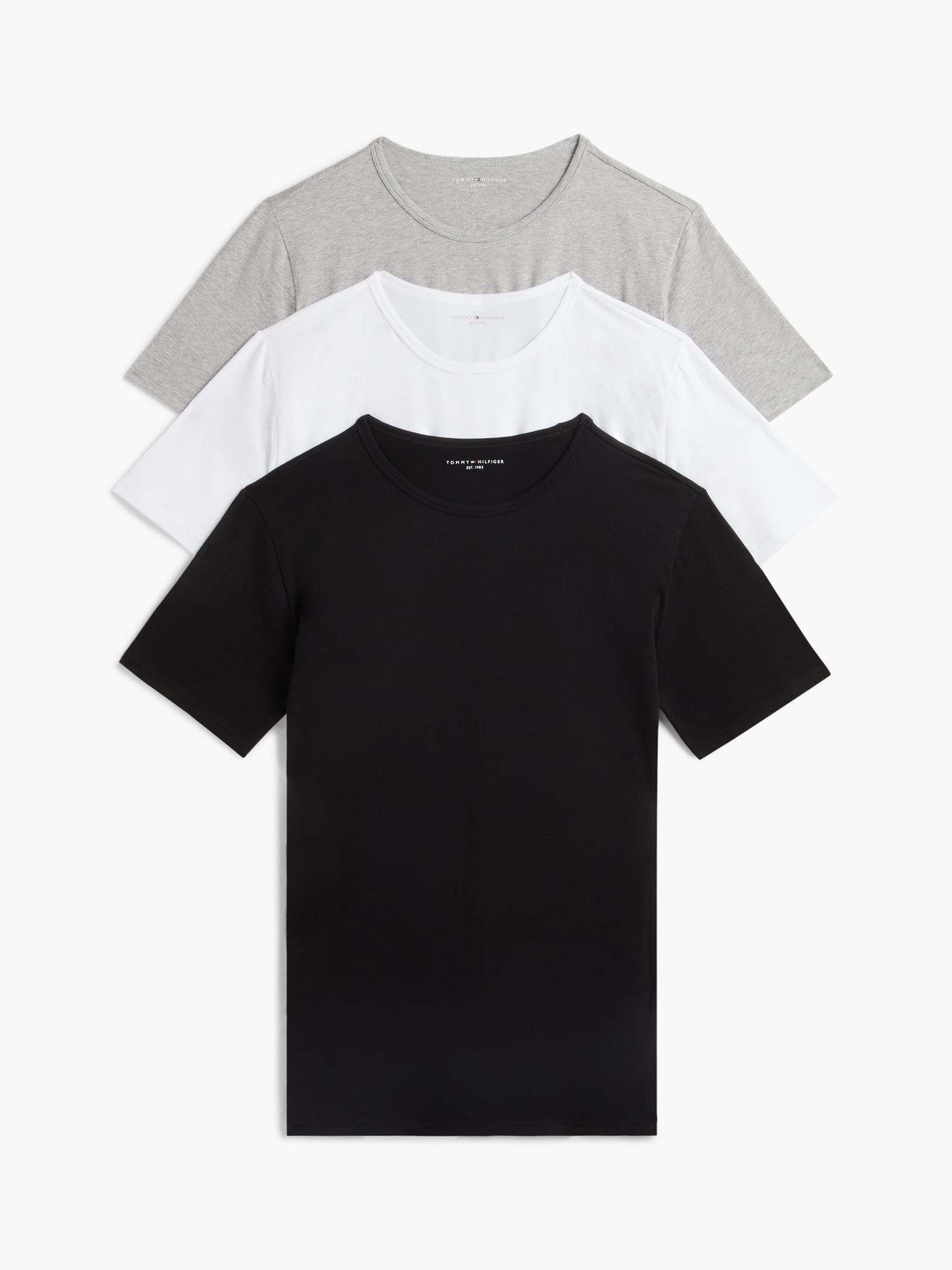 Tommy Hilfiger Premium Essential set van 3 lounge T-Shirts in multicolor