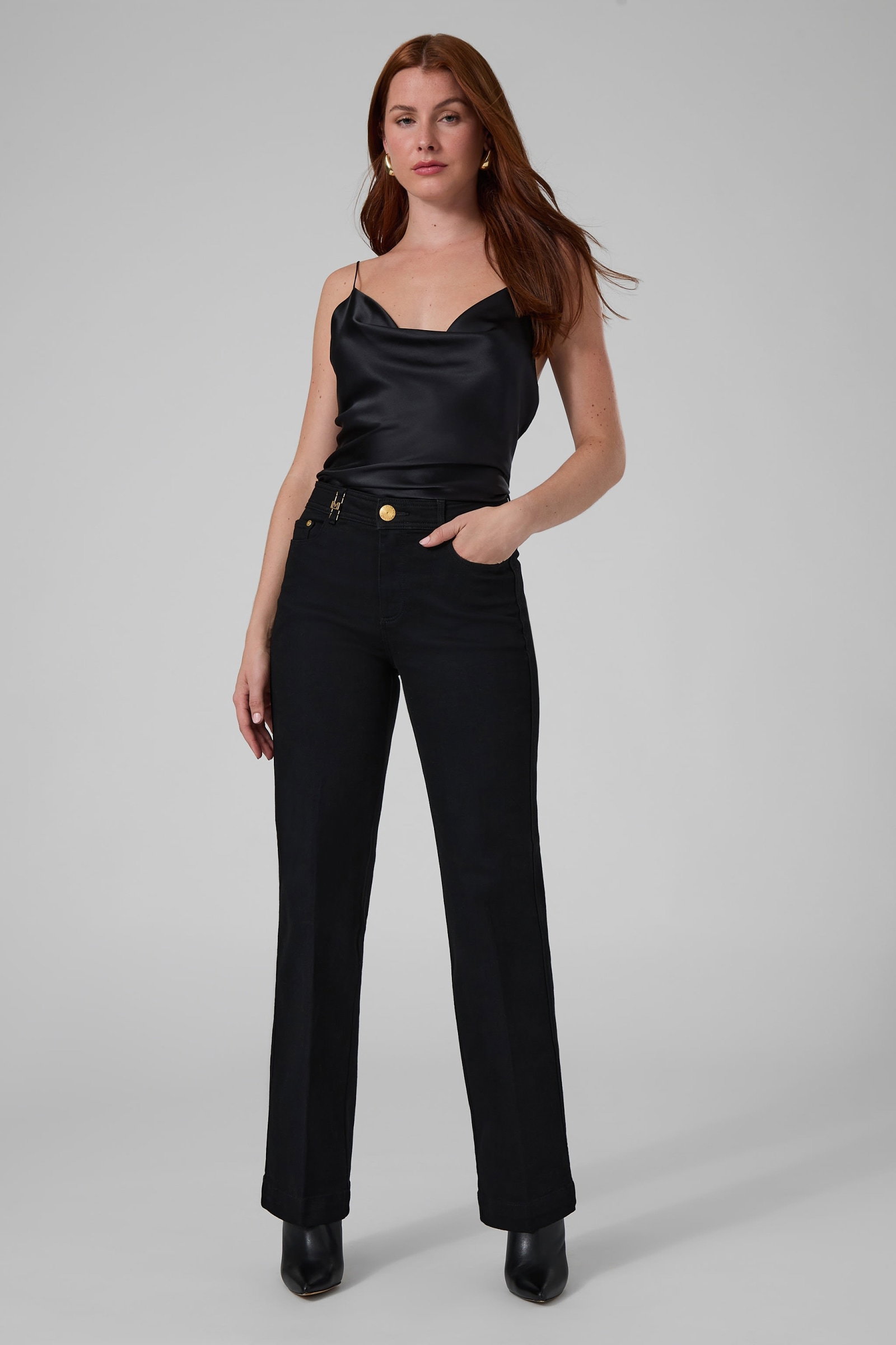 Guess Marciano Straight Jeans in zwart