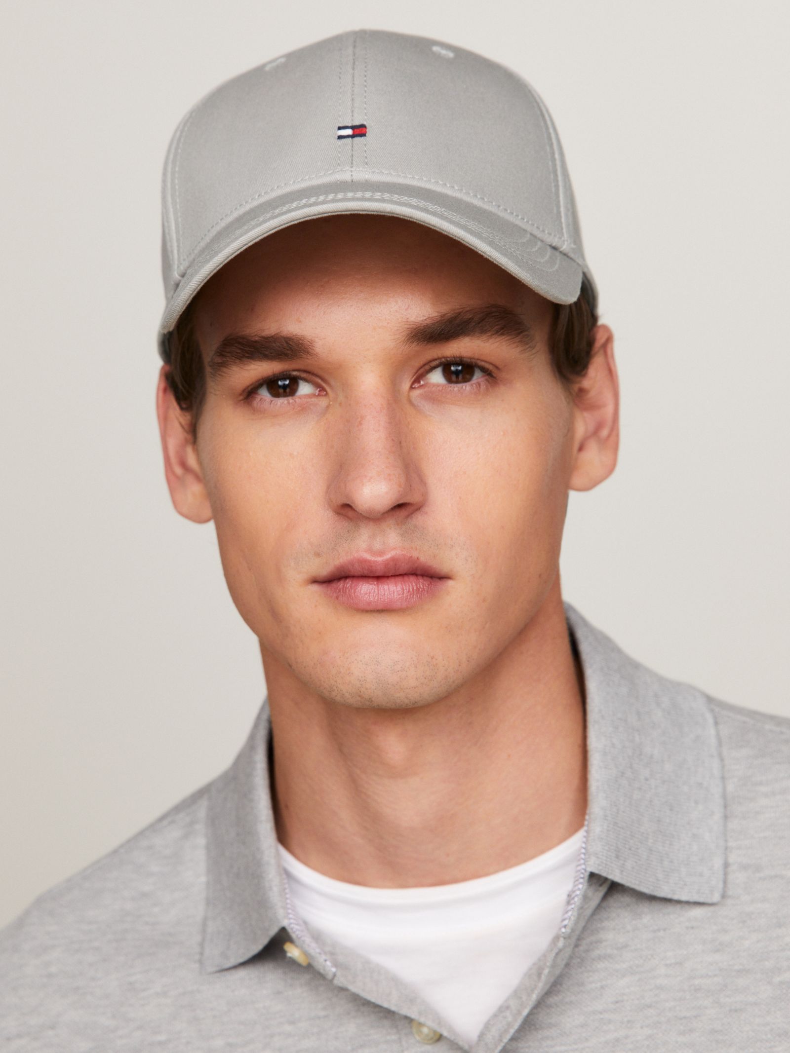 Tommy Hilfiger Klassieke baseballpet in grijs