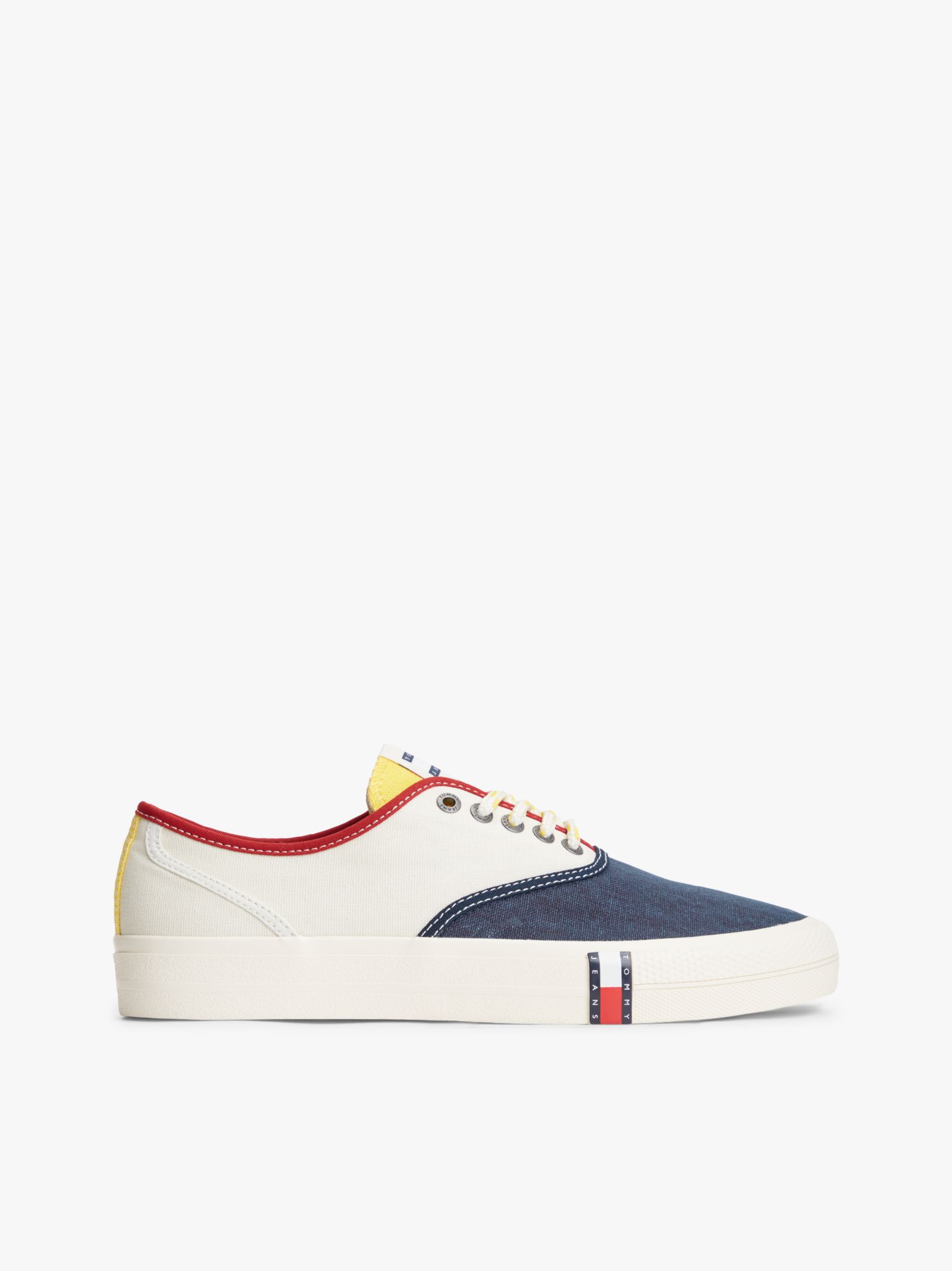 Tommy Jeans Archive canvas colour blocked sneaker