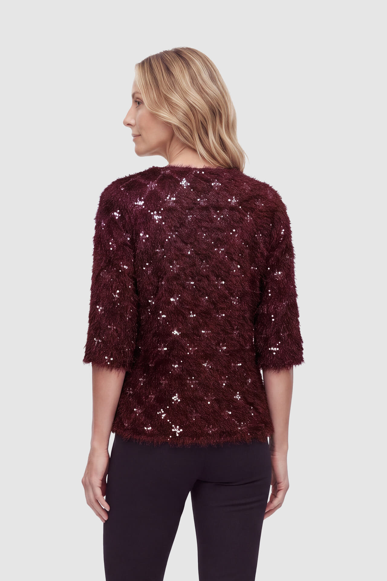 Freequent Trui Nalle-BL Bordeaux Rood dames