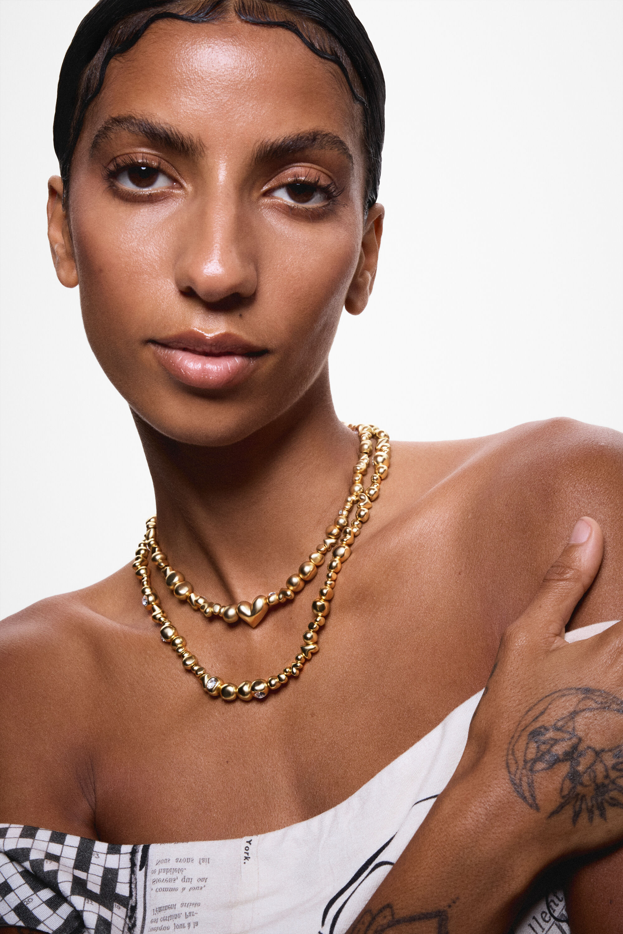 Desigual Halvemaan ketting Zalio