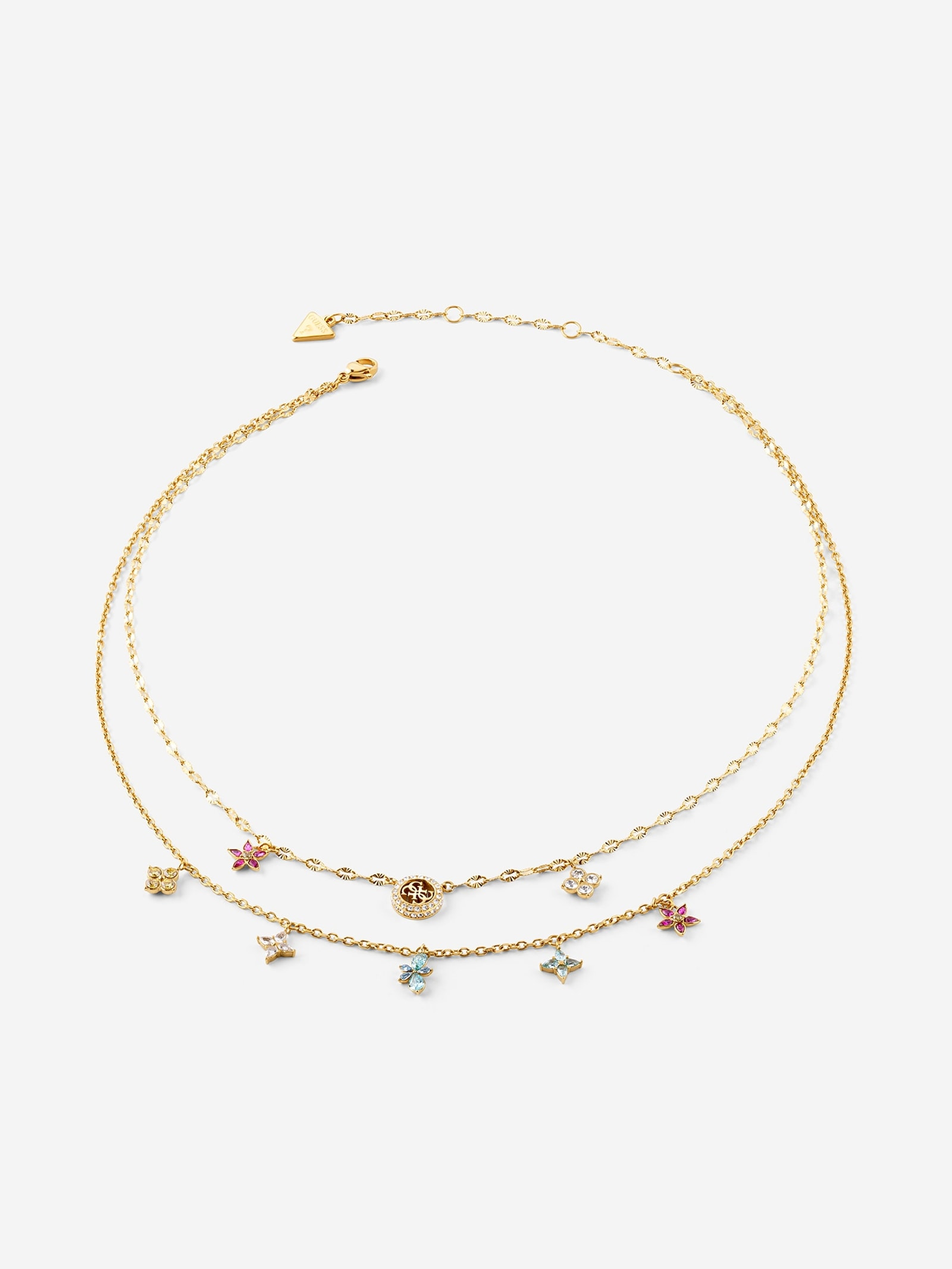Guess Secret Garden Ketting in goud