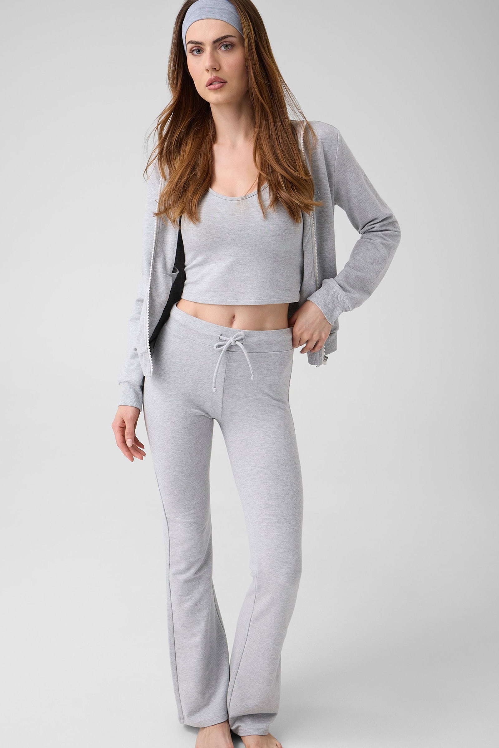 Guess Flare Leggings in grijs