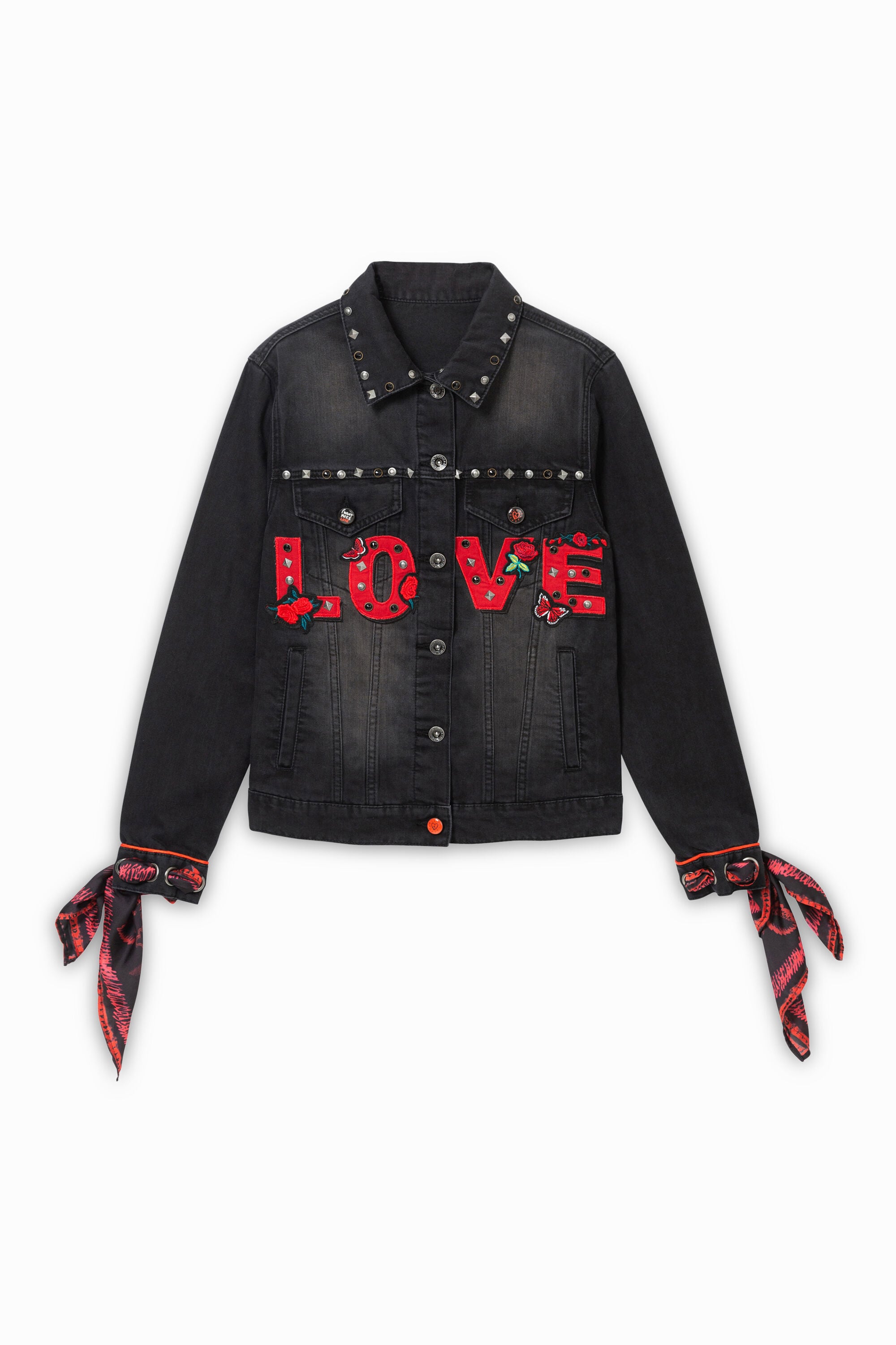 Desigual Spijkerjack “LOVE”