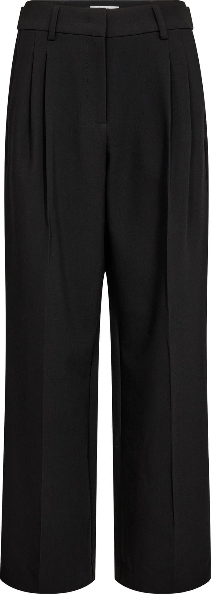 Co’couture Broek Vola New Pleat Zwart dames