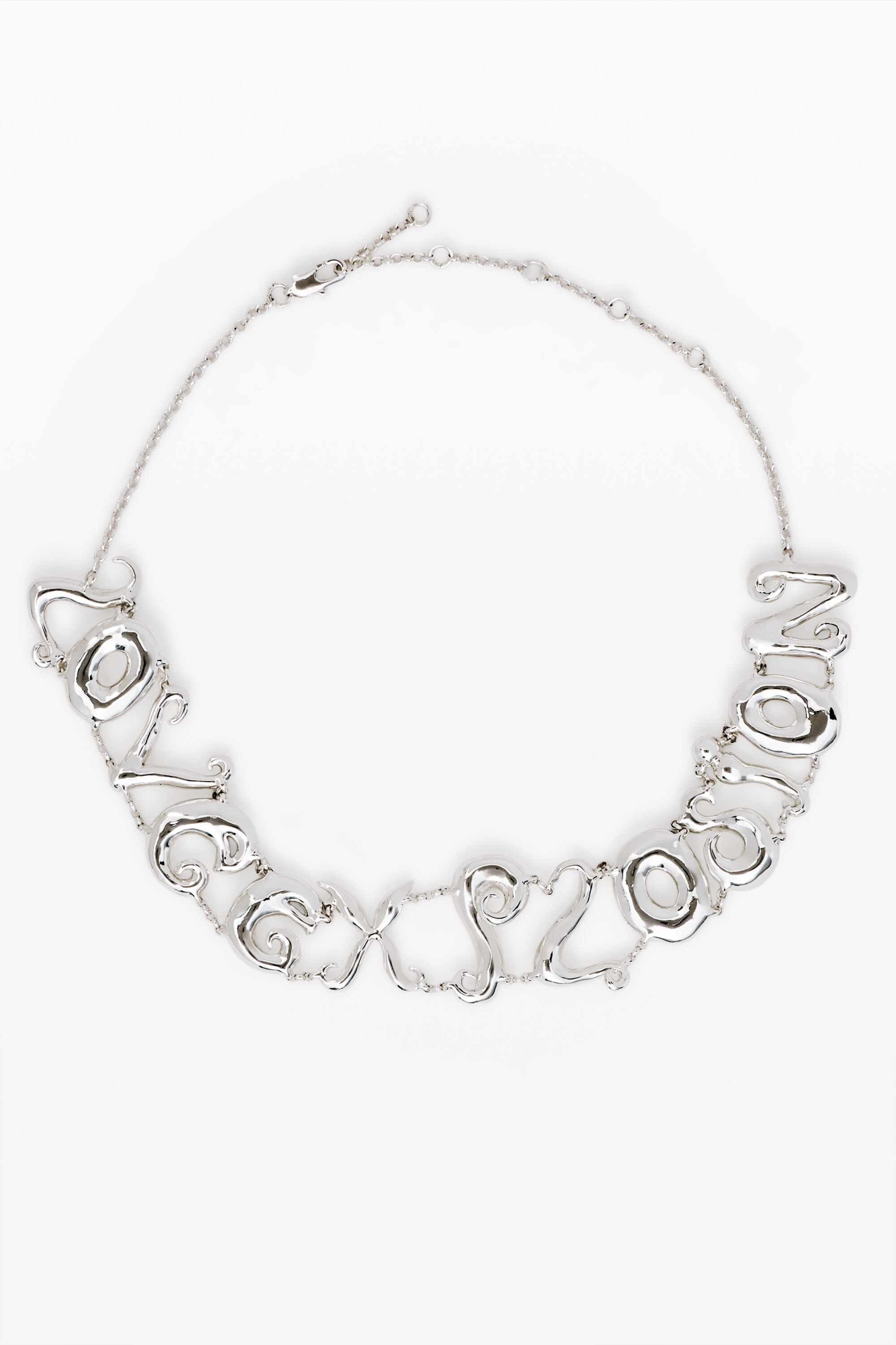 Desigual Ketting love explosion in zilver