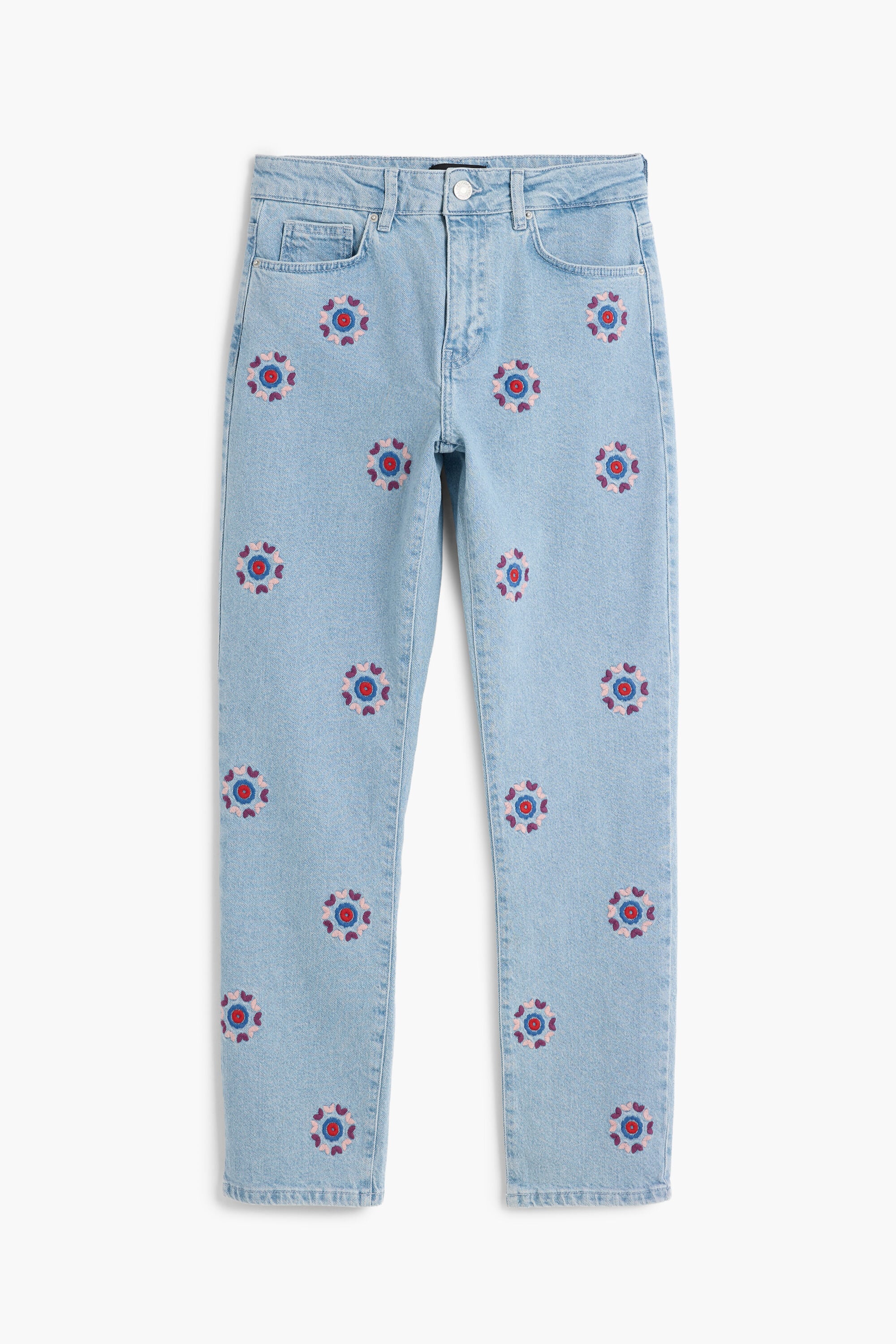 Desigual BEDRUKTE SPijkerbroek voor dames in blauw