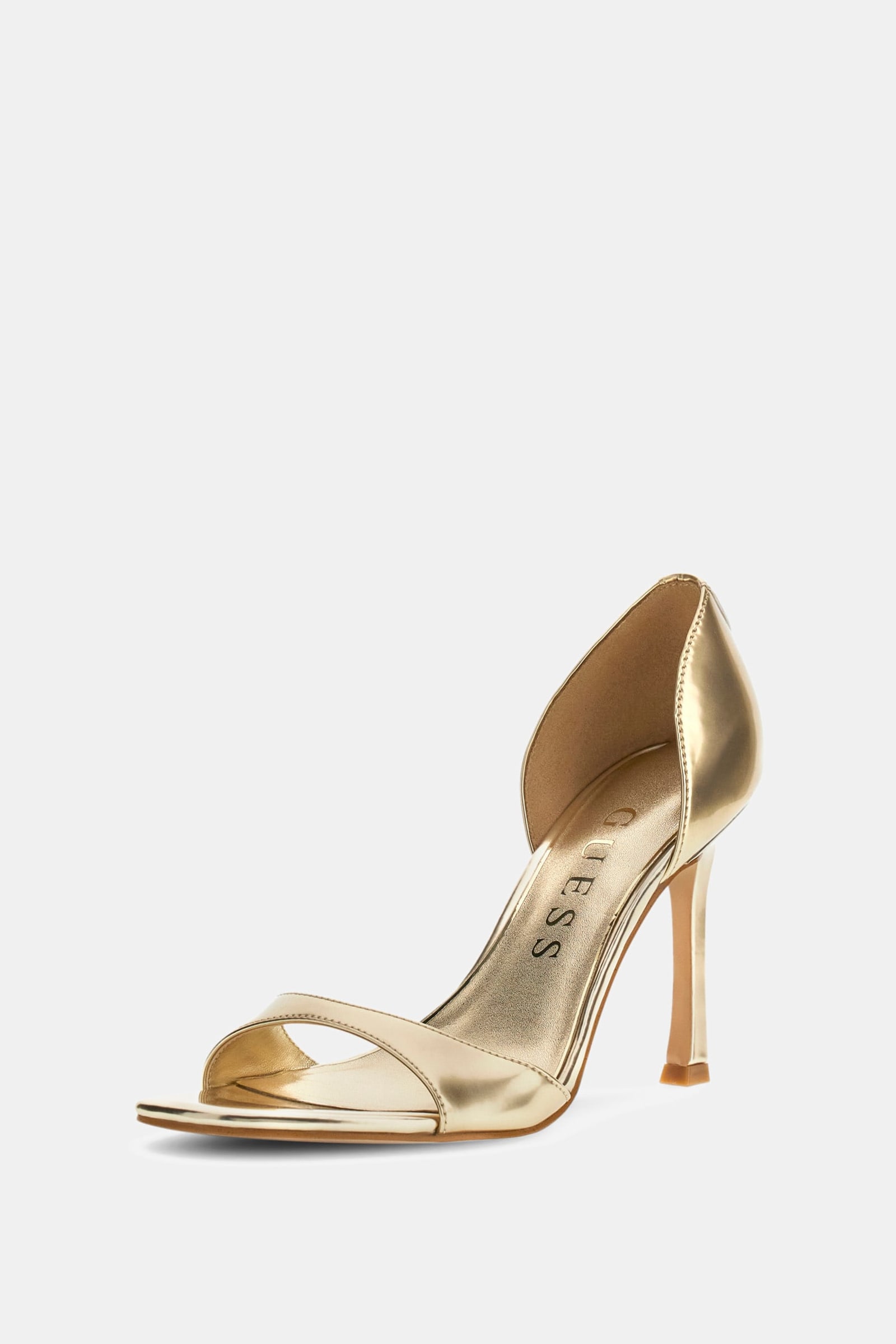 Guess Gelamineerde Kalico-Sandalen in goud
