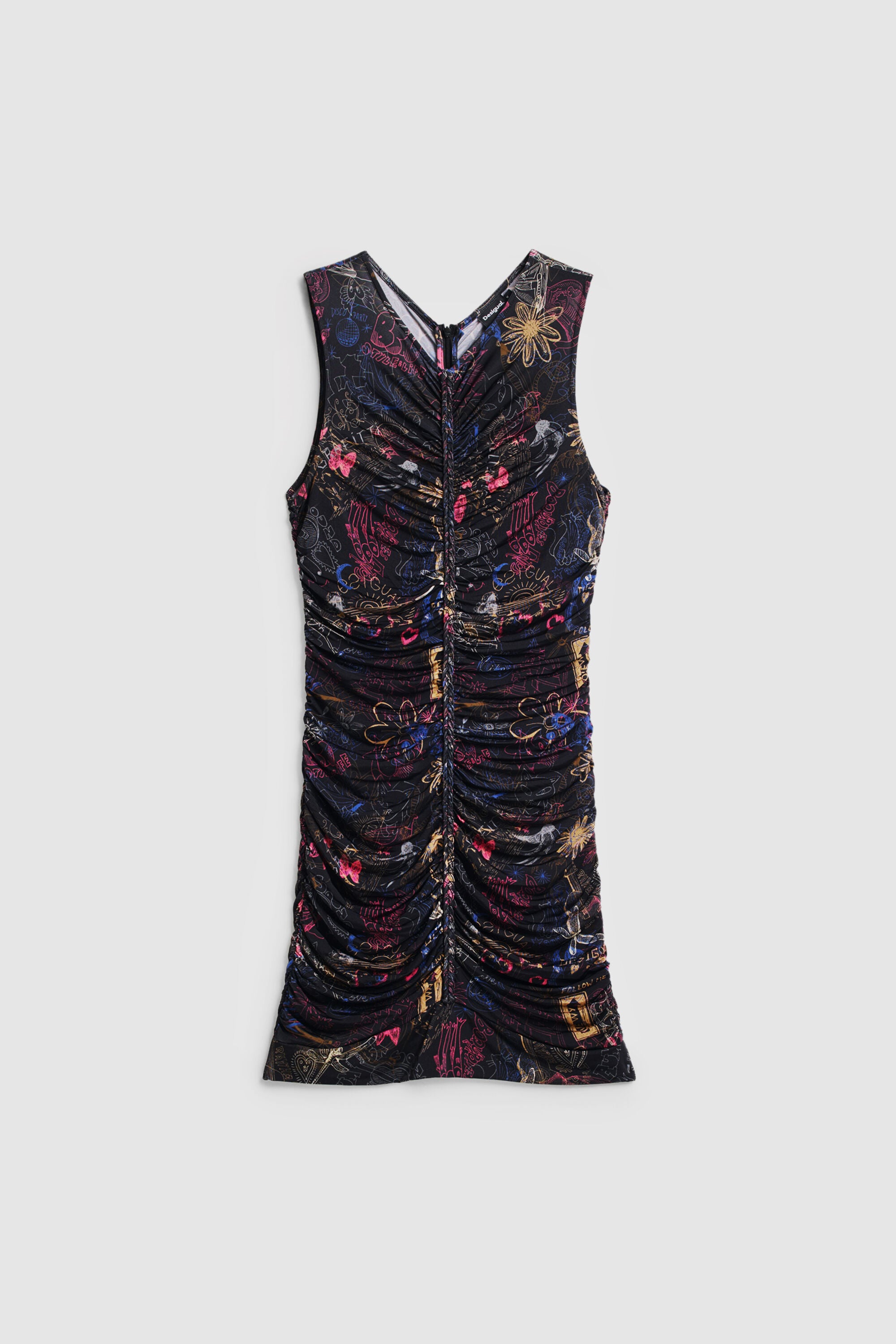 Desigual Korte jurk graffiti
