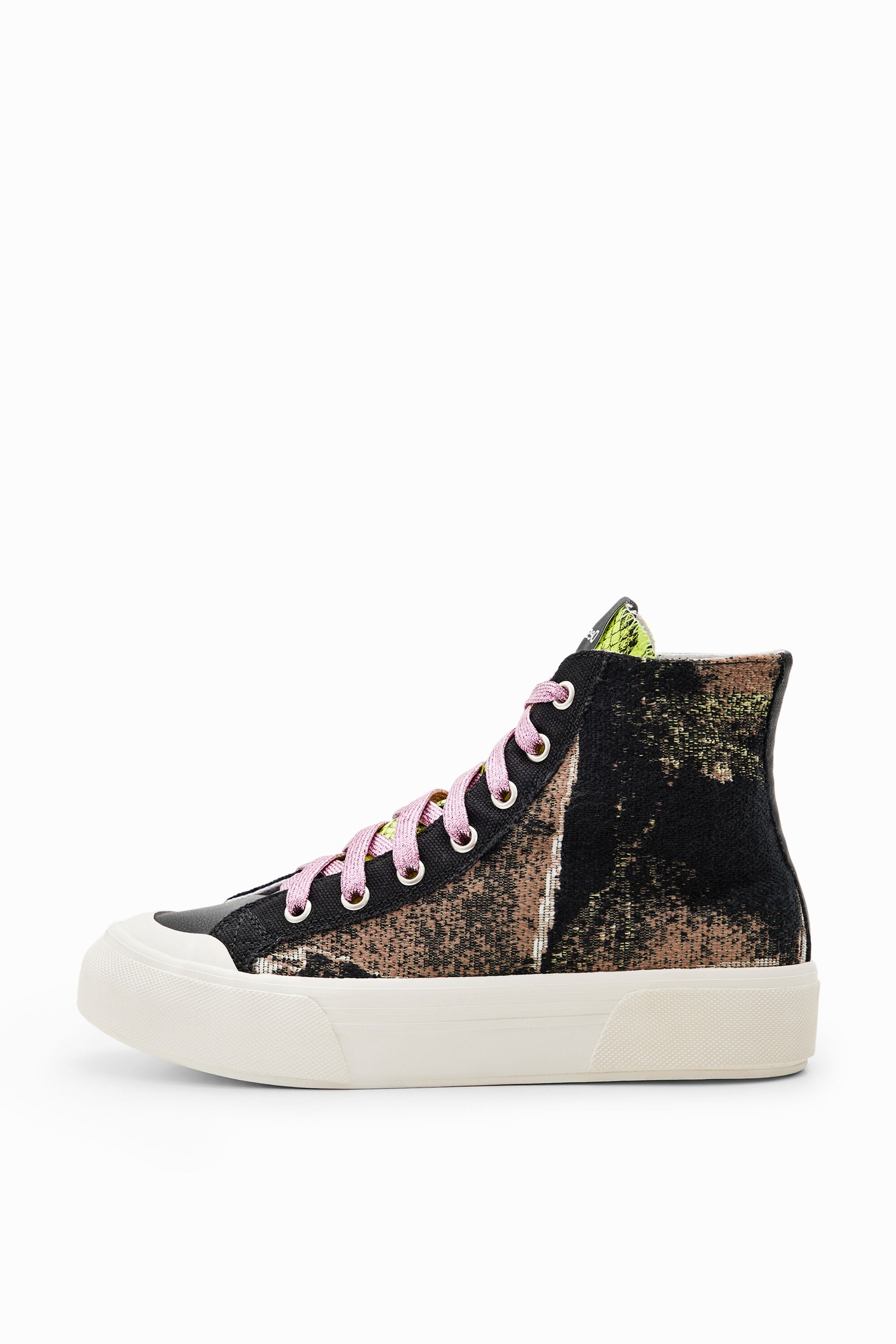 Desigual Hoge sneakers met patch
