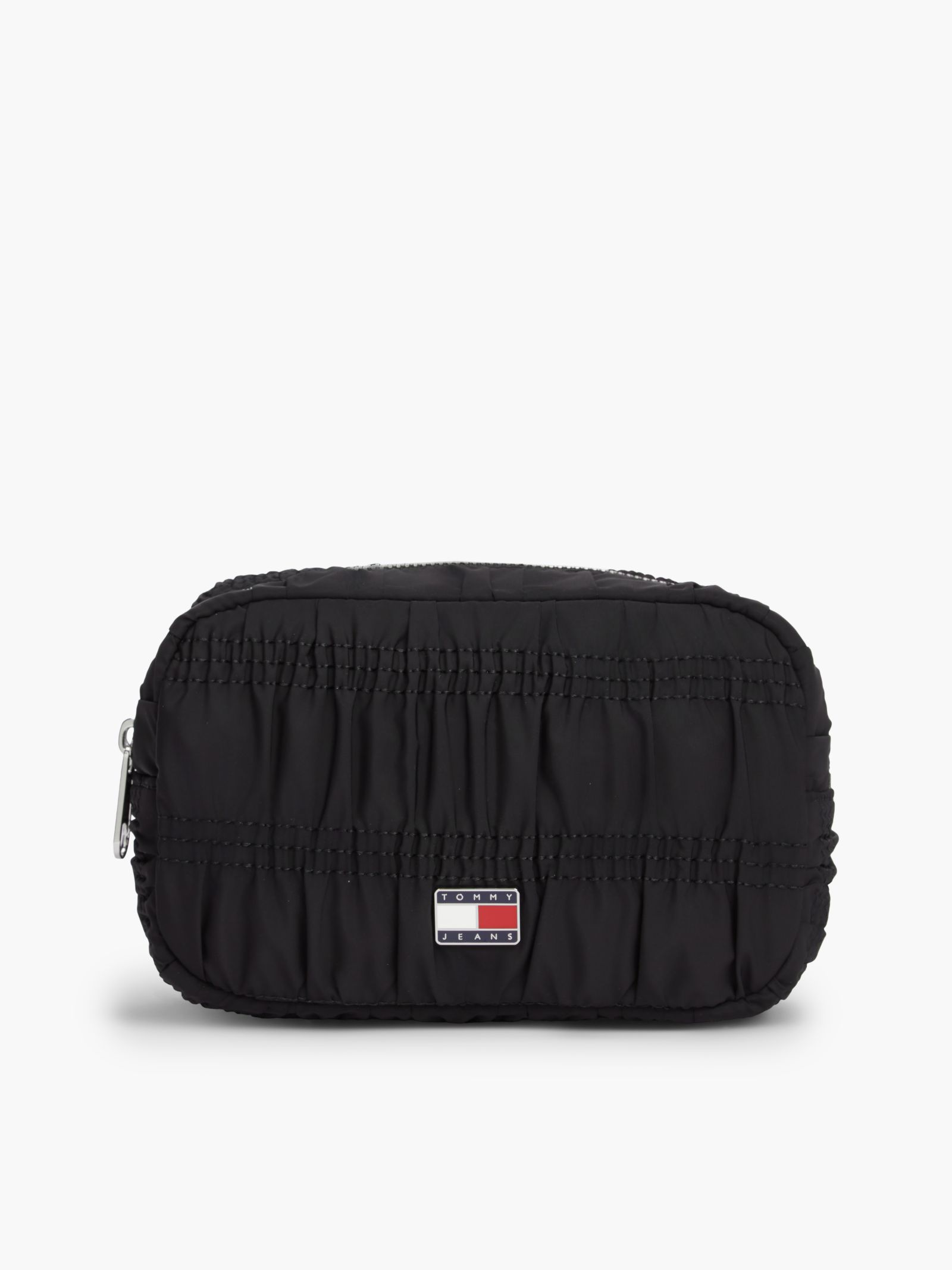Tommy Jeans Toilettas met rimpeleffect en metalen logo