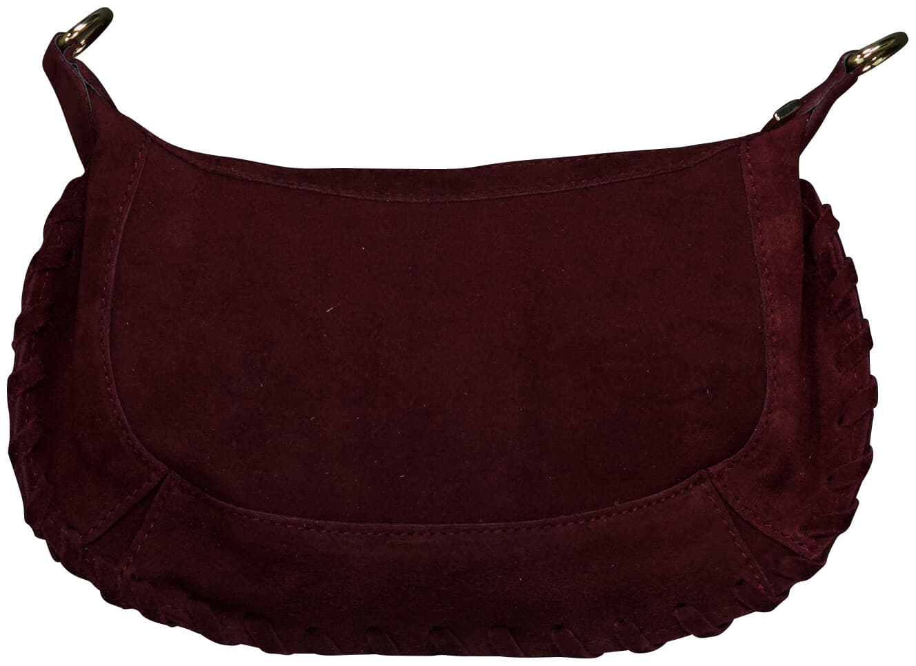 Bomont Tas Helin Suede Bordeaux Rood dames