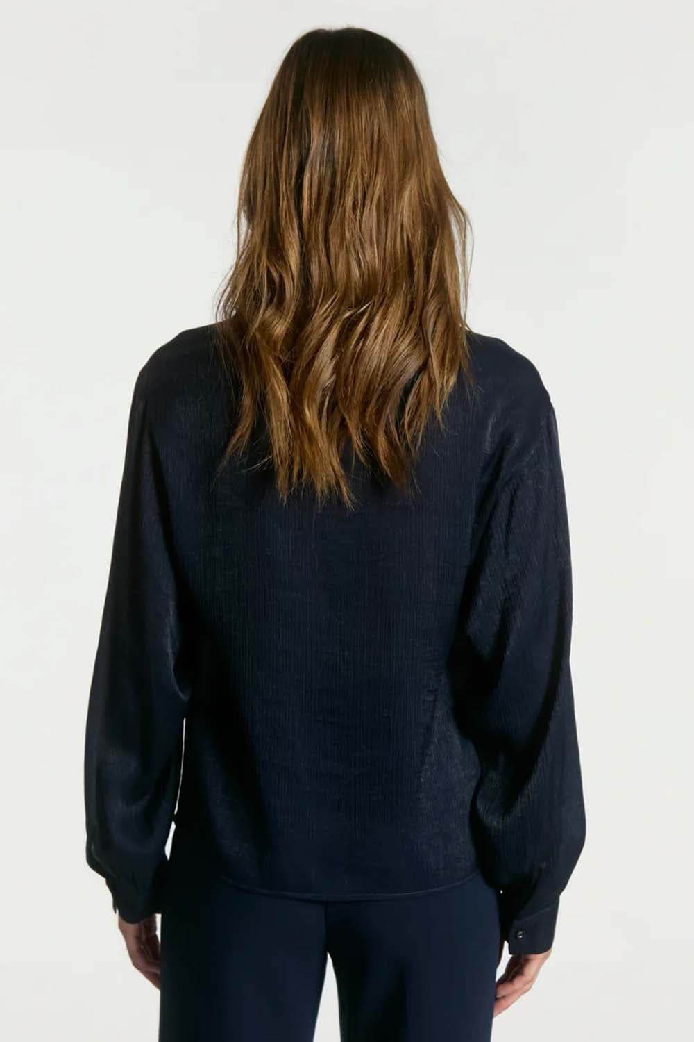 Aaiko Blouse Liv Jeans donker dames