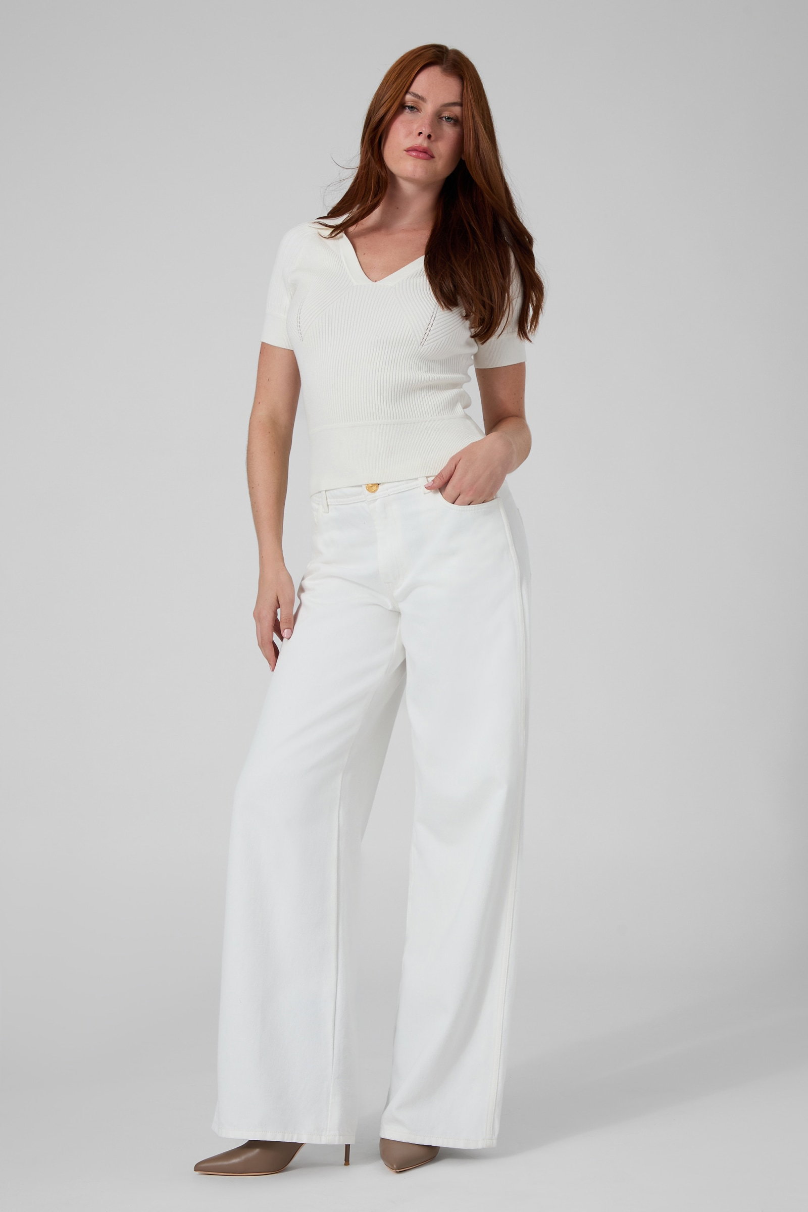 Guess Marciano Wide-Leg Jeans
