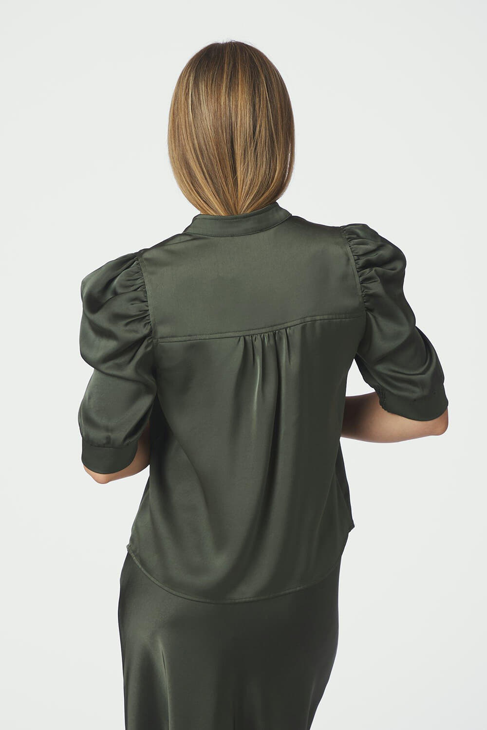 Neo Noir Blouse Roella Heavy Groen dames