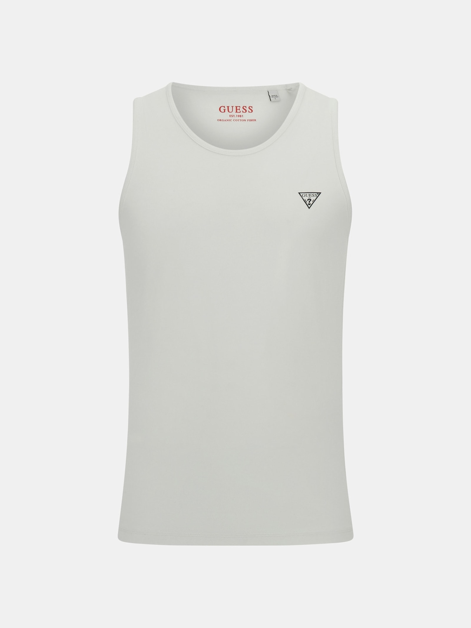 Guess Tanktop Met Klein Driehoeklogo voor heren