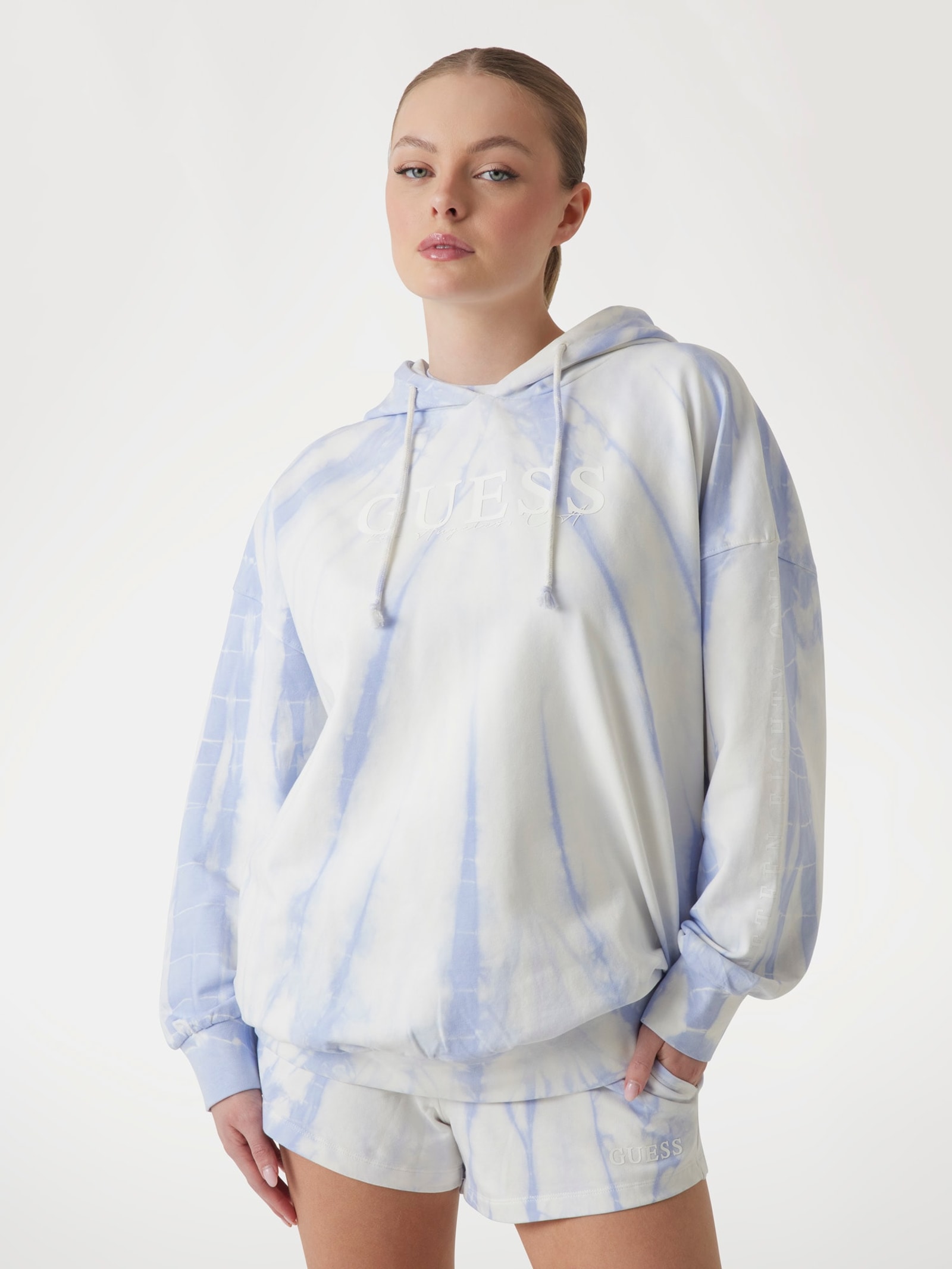 Guess Tie-Dyed Sweater Logo