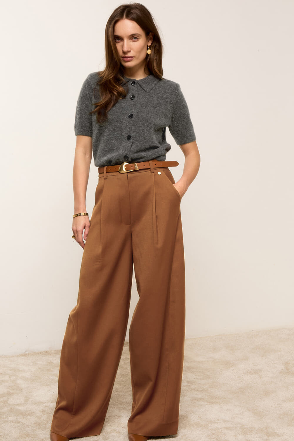 Josh V Broek Kyle Cognac dames