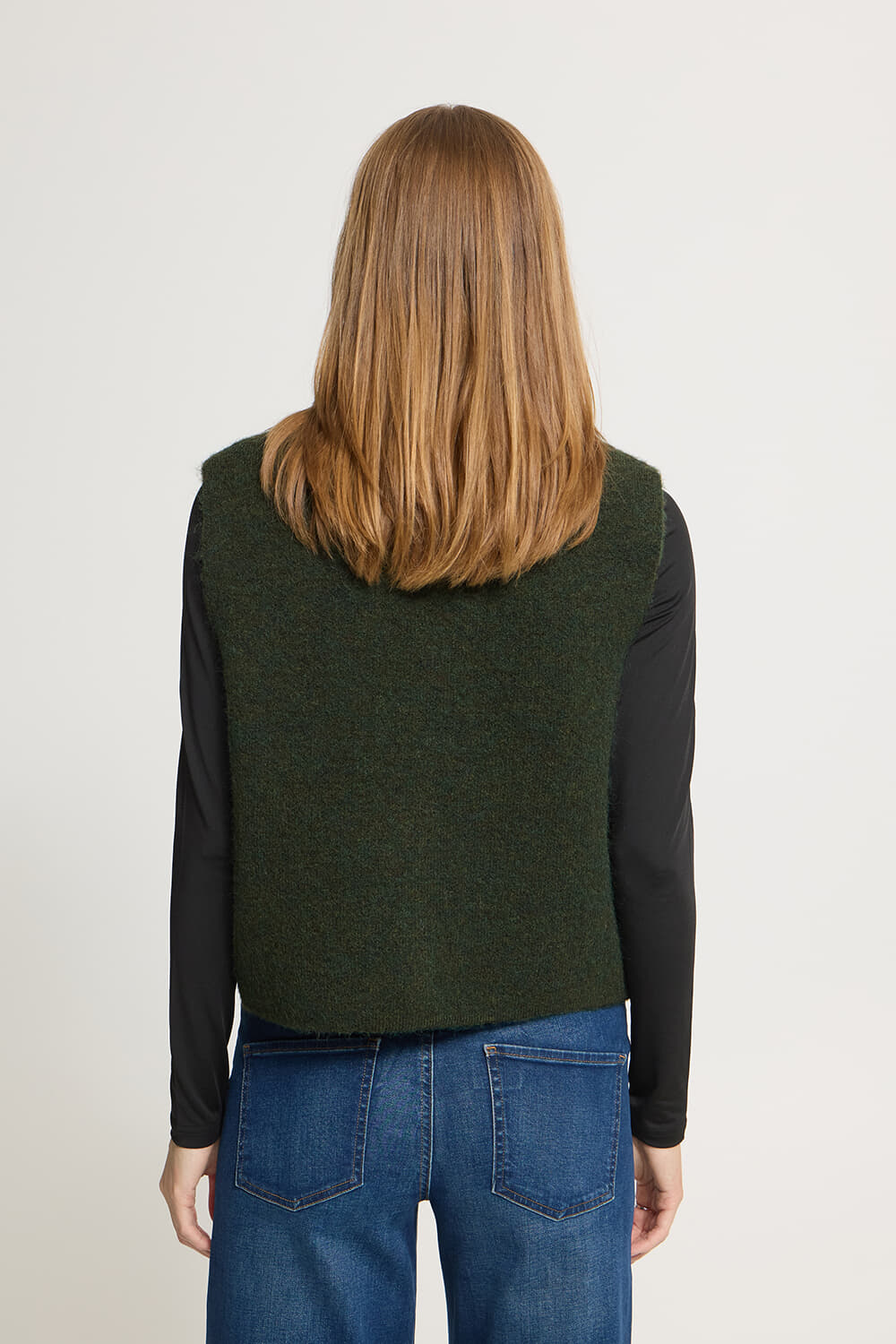 Ichi Gilet Panora Army dames