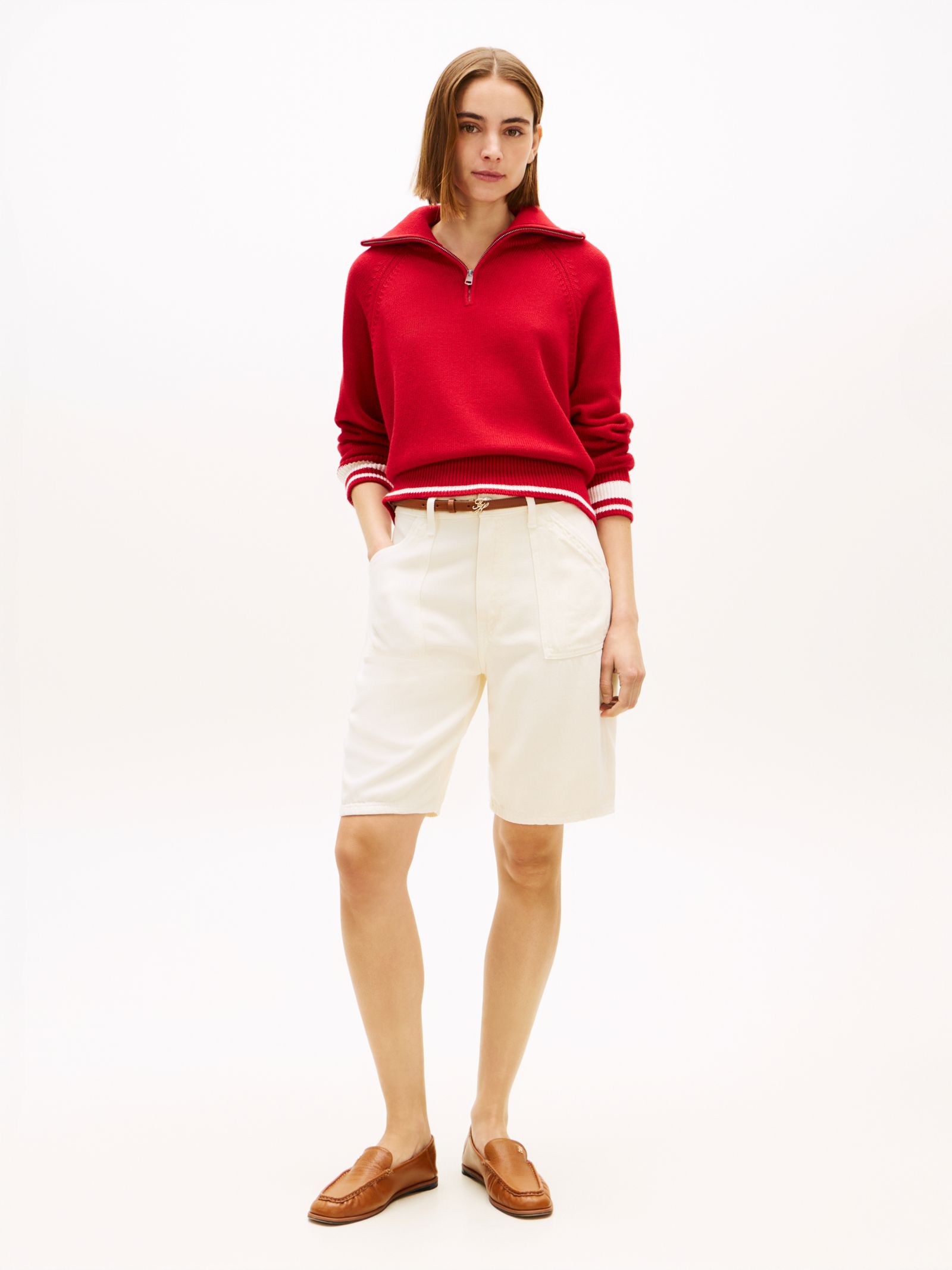 Tommy Hilfiger medium rise relaxed straight bermudashort