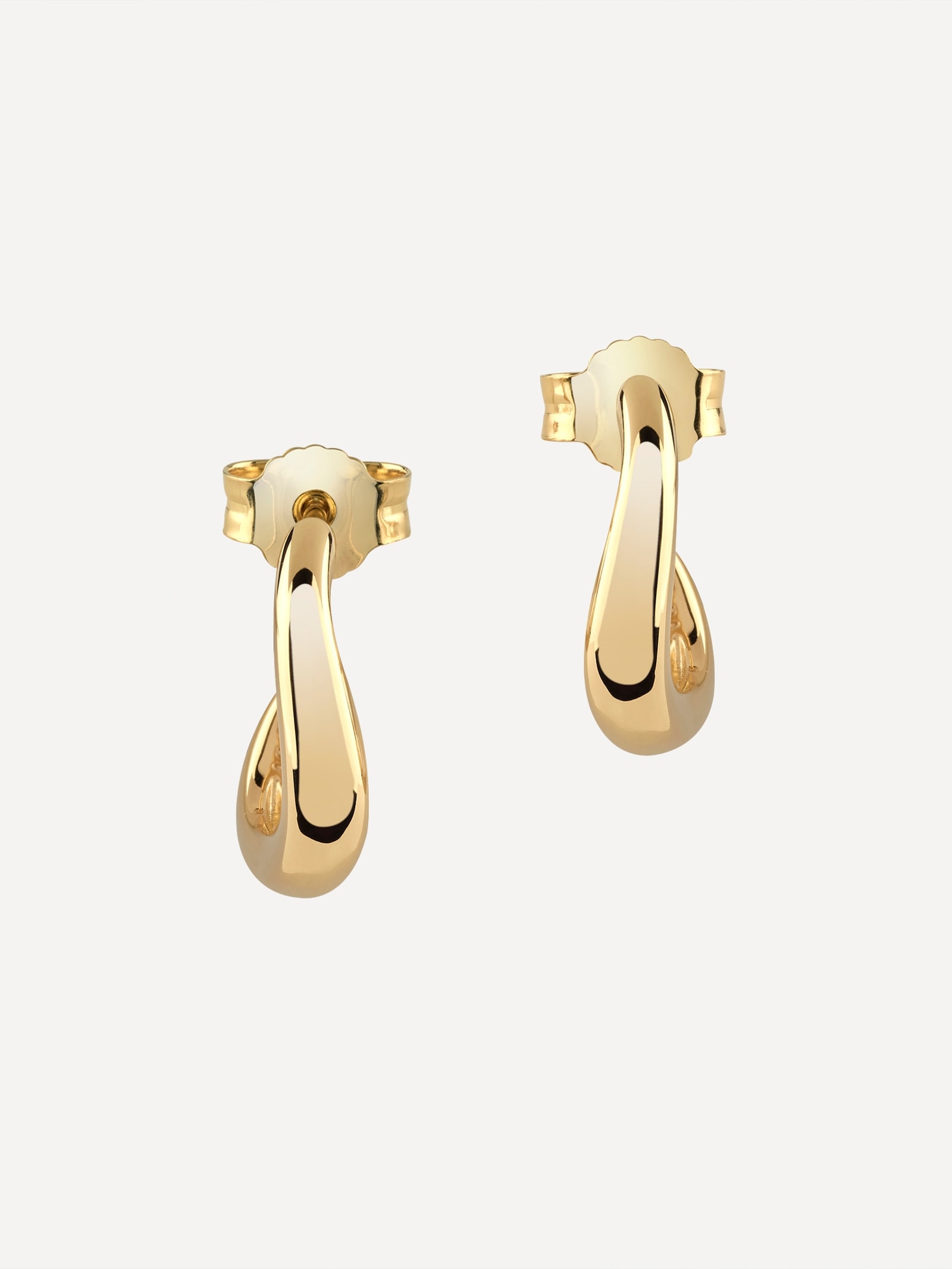 Guess Fluid Oorbellen in goud