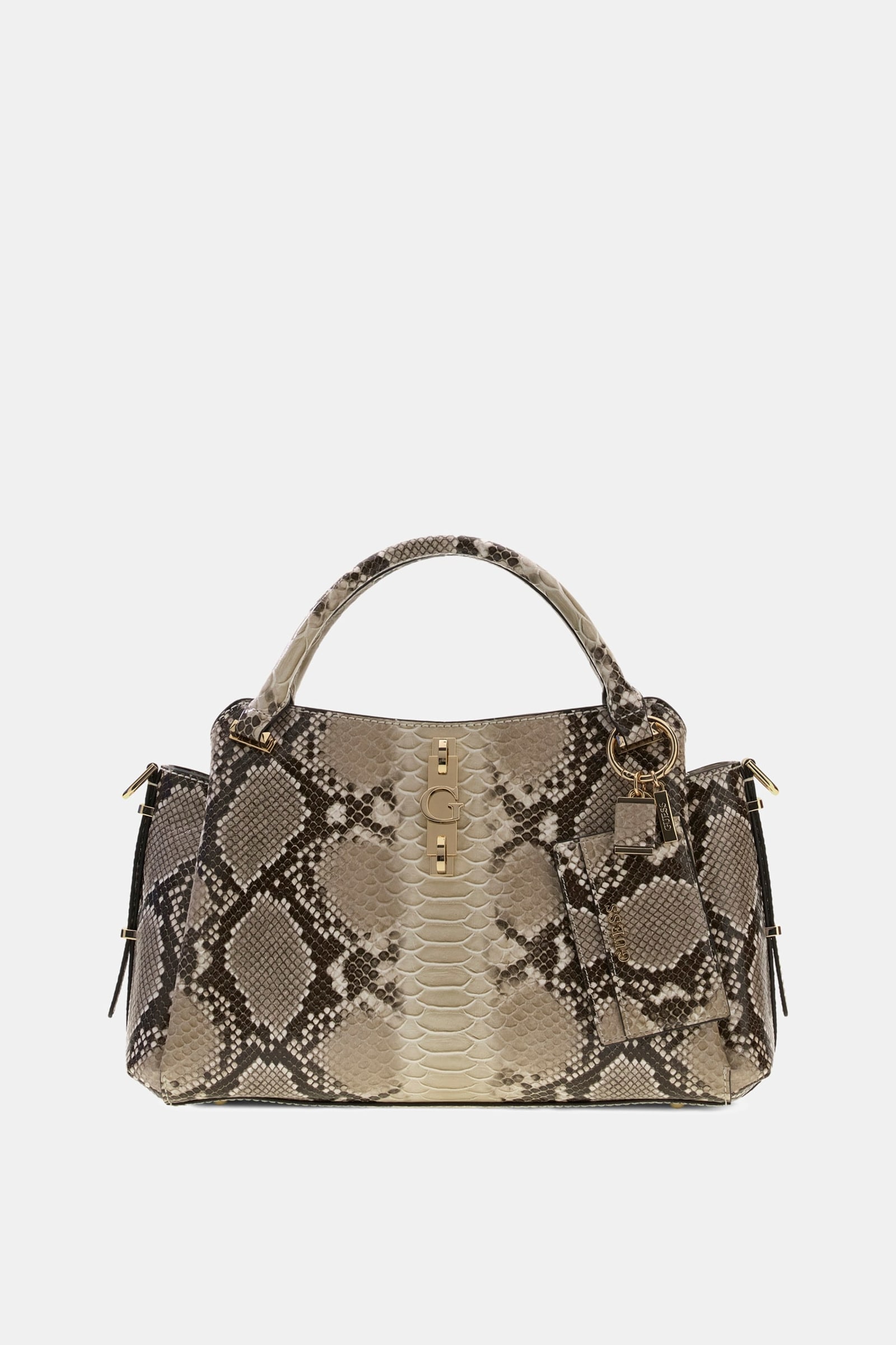 Guess Yvonne Animalier Print Handtas