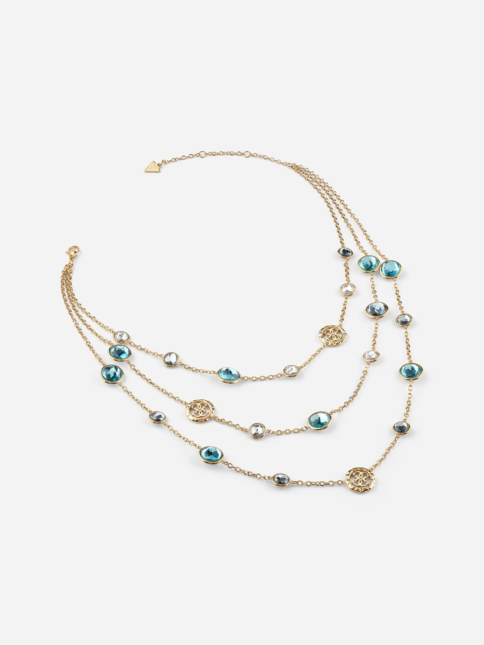 Guess Ketting Petra in zilver