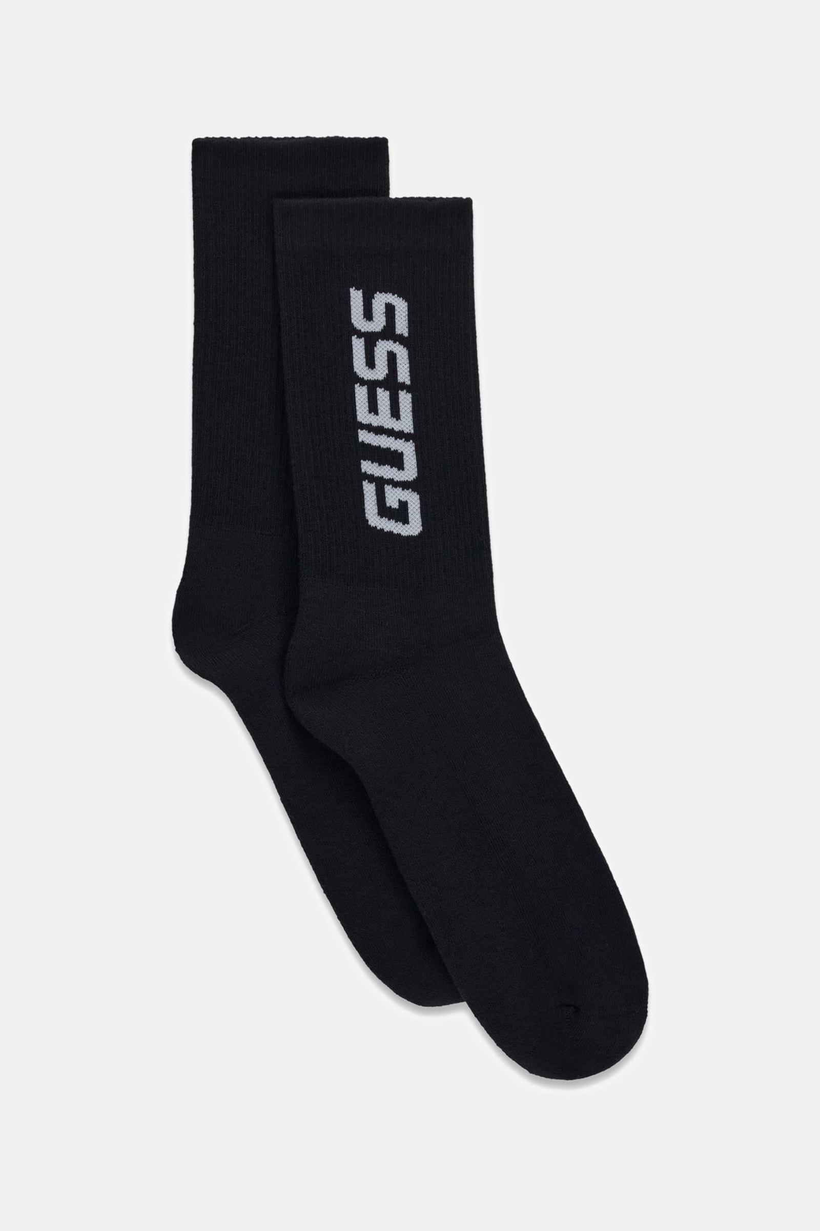 Guess Sokken Met Geborduurd Logo in zwart